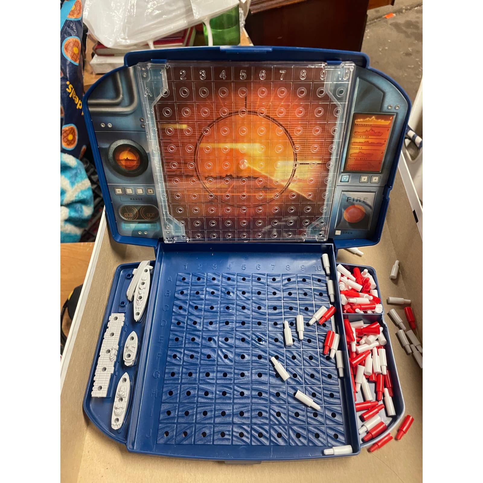 Battleship: The Classic Naval Combat Game Board Game by Milton Bradley - Thumbnail 5