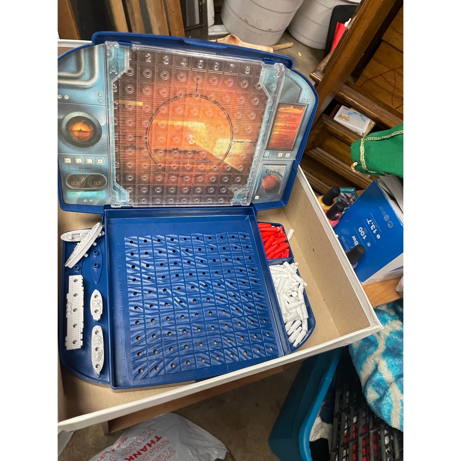 Battleship: The Classic Naval Combat Game Board Game by Milton Bradley - Thumbnail 6