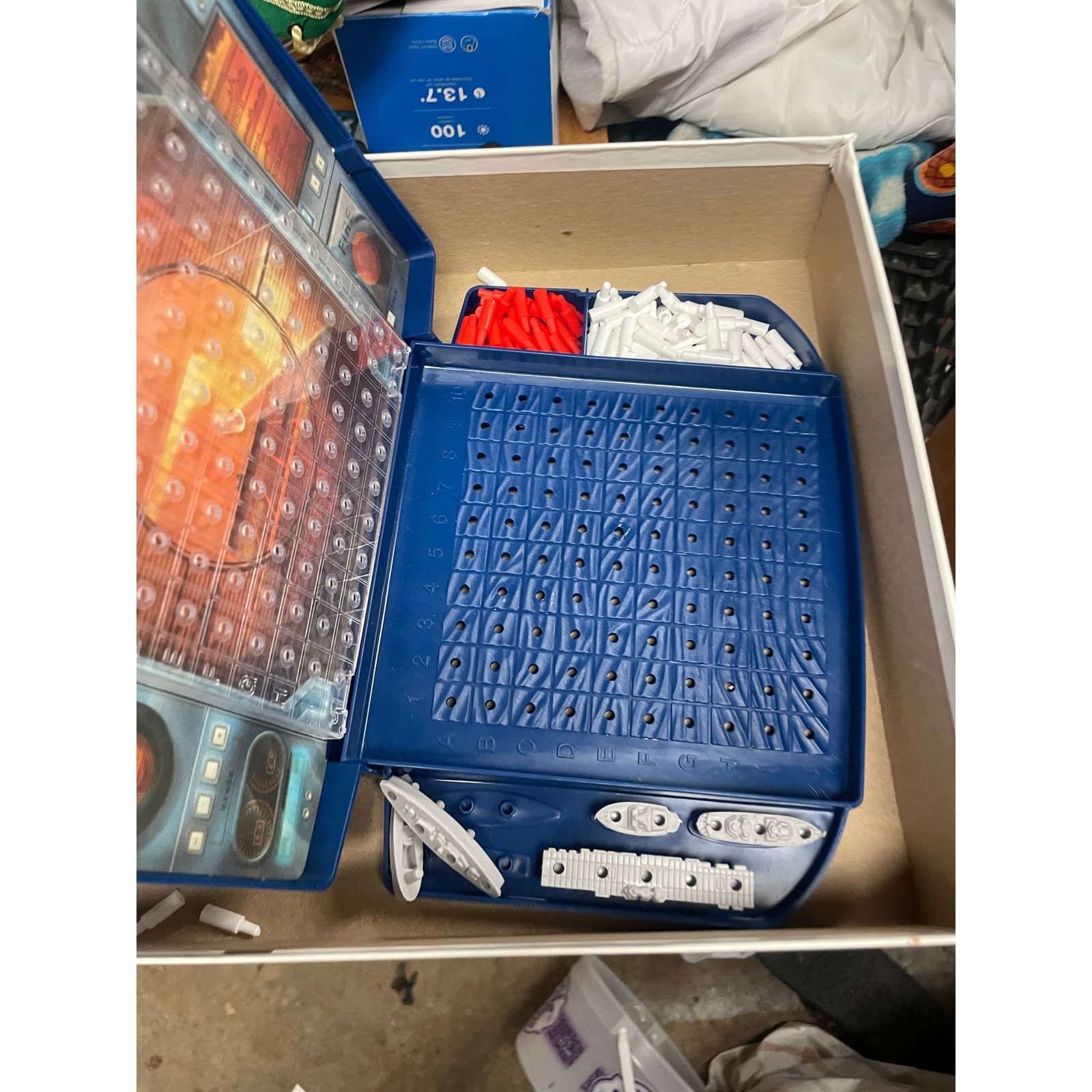 Battleship: The Classic Naval Combat Game Board Game by Milton Bradley - Thumbnail 4