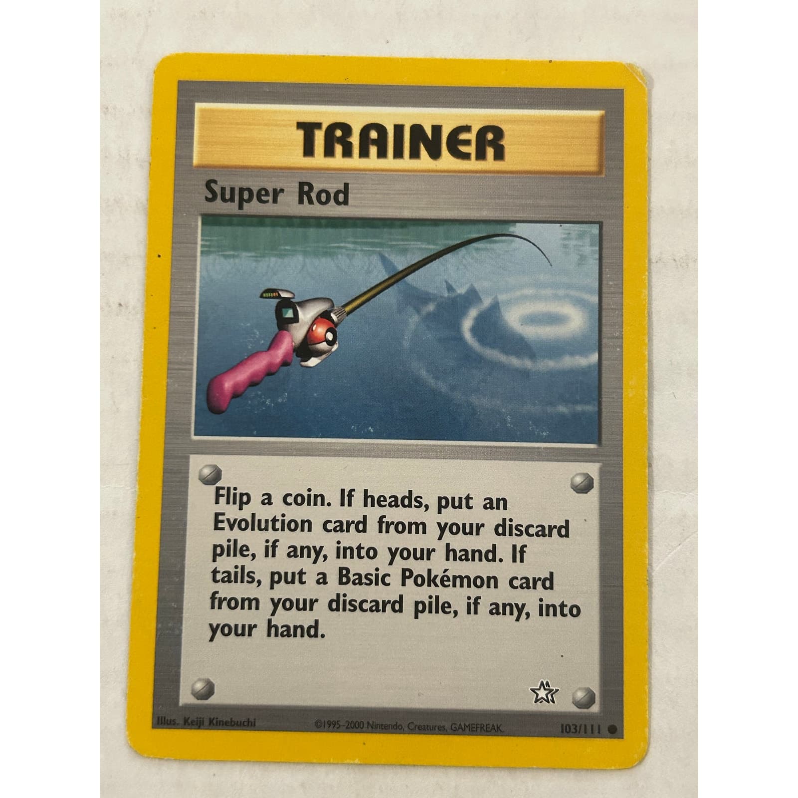 Neo Genesis Vintage Pokemon TCG Lot of 8, 6 Common, 2 Uncommon - Thumbnail 9