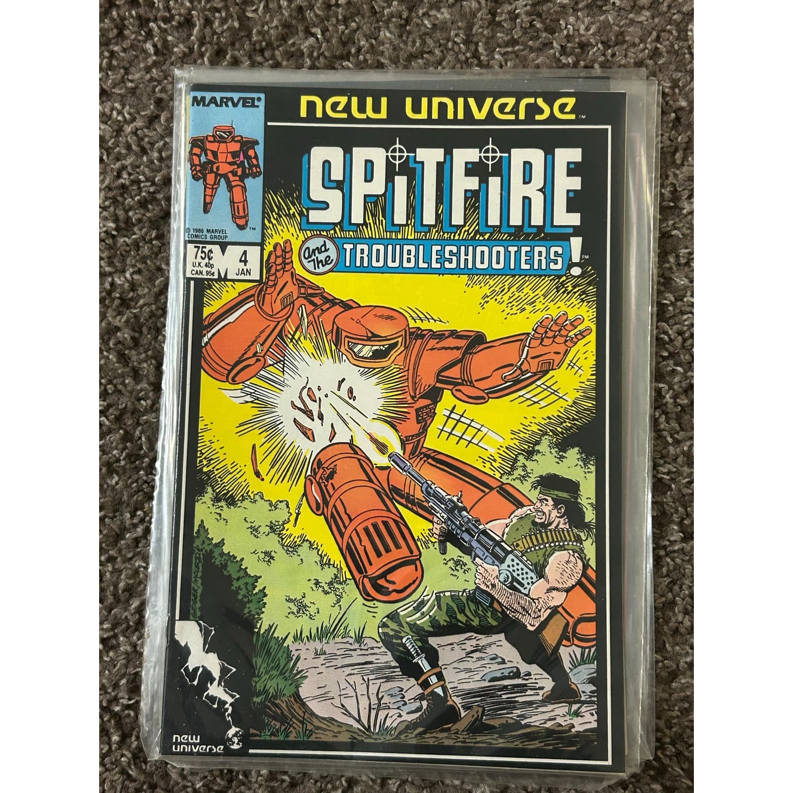 New Universe Spitfire & The Troubleshooters! #1 - 6 (1986 Marvel) Lot of 6 - Thumbnail 5