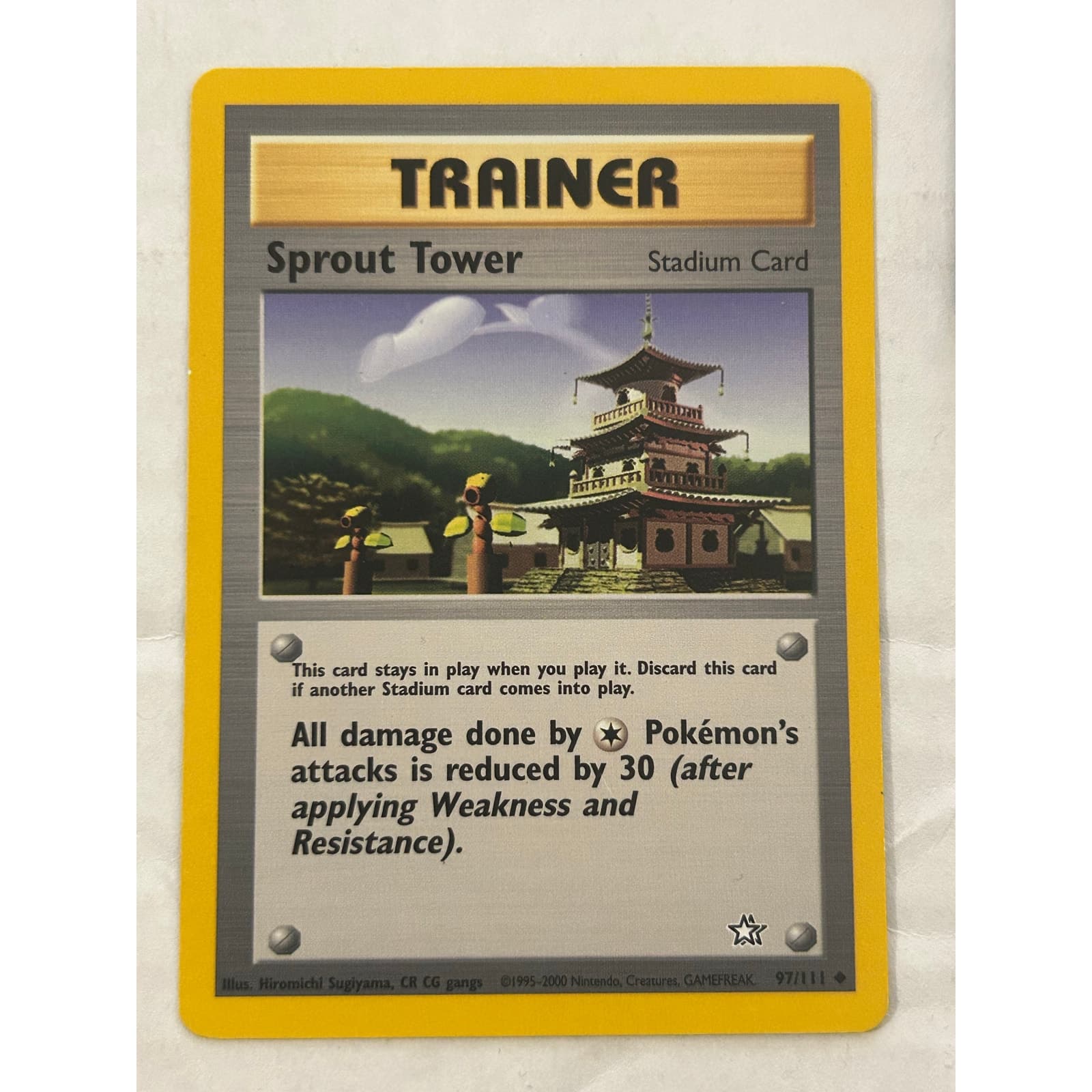 Neo Genesis Vintage Pokemon TCG Lot of 8, 6 Common, 2 Uncommon - Thumbnail 8