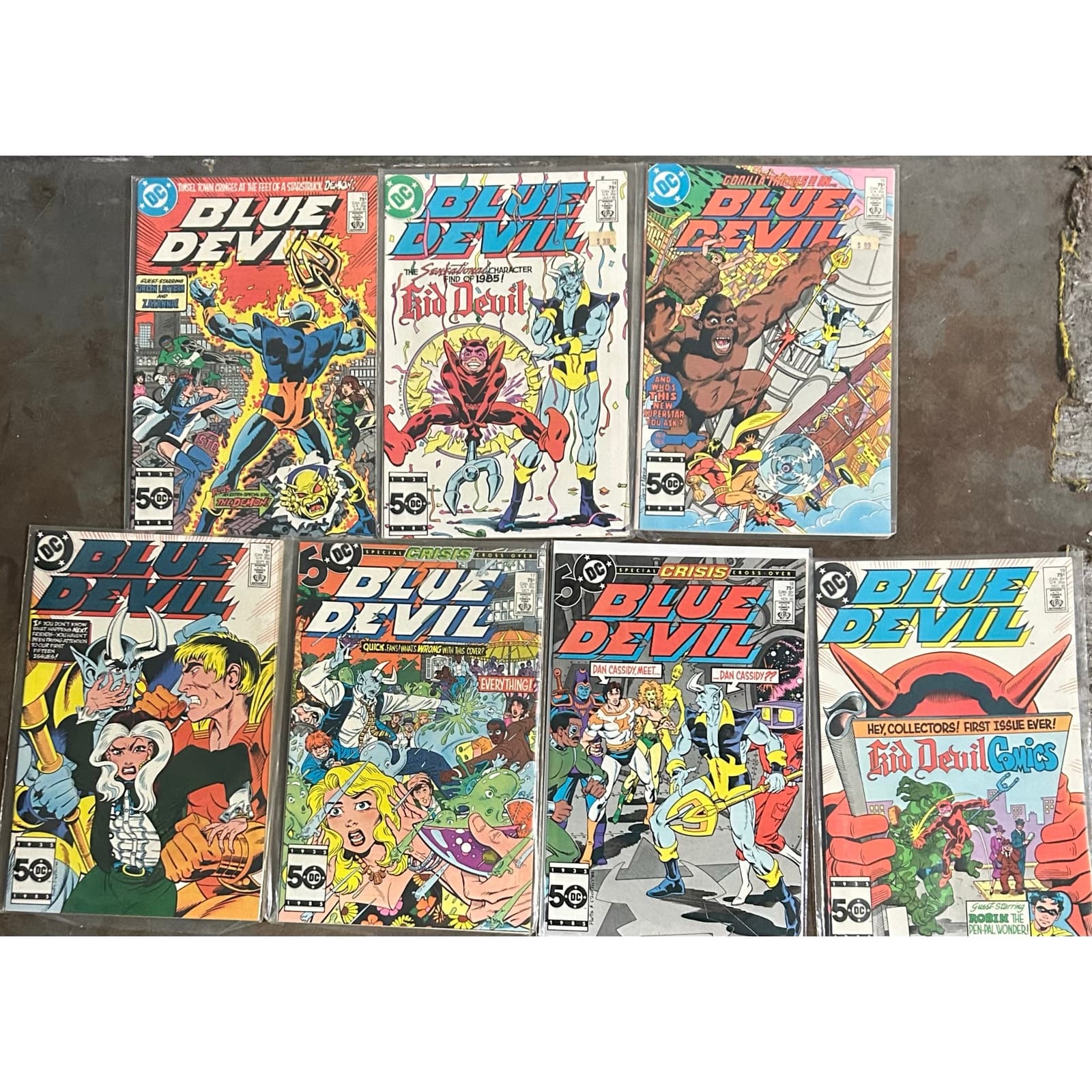 Blue Devil #13 - 19 (1985 DC) Lot of 7 - Image 1