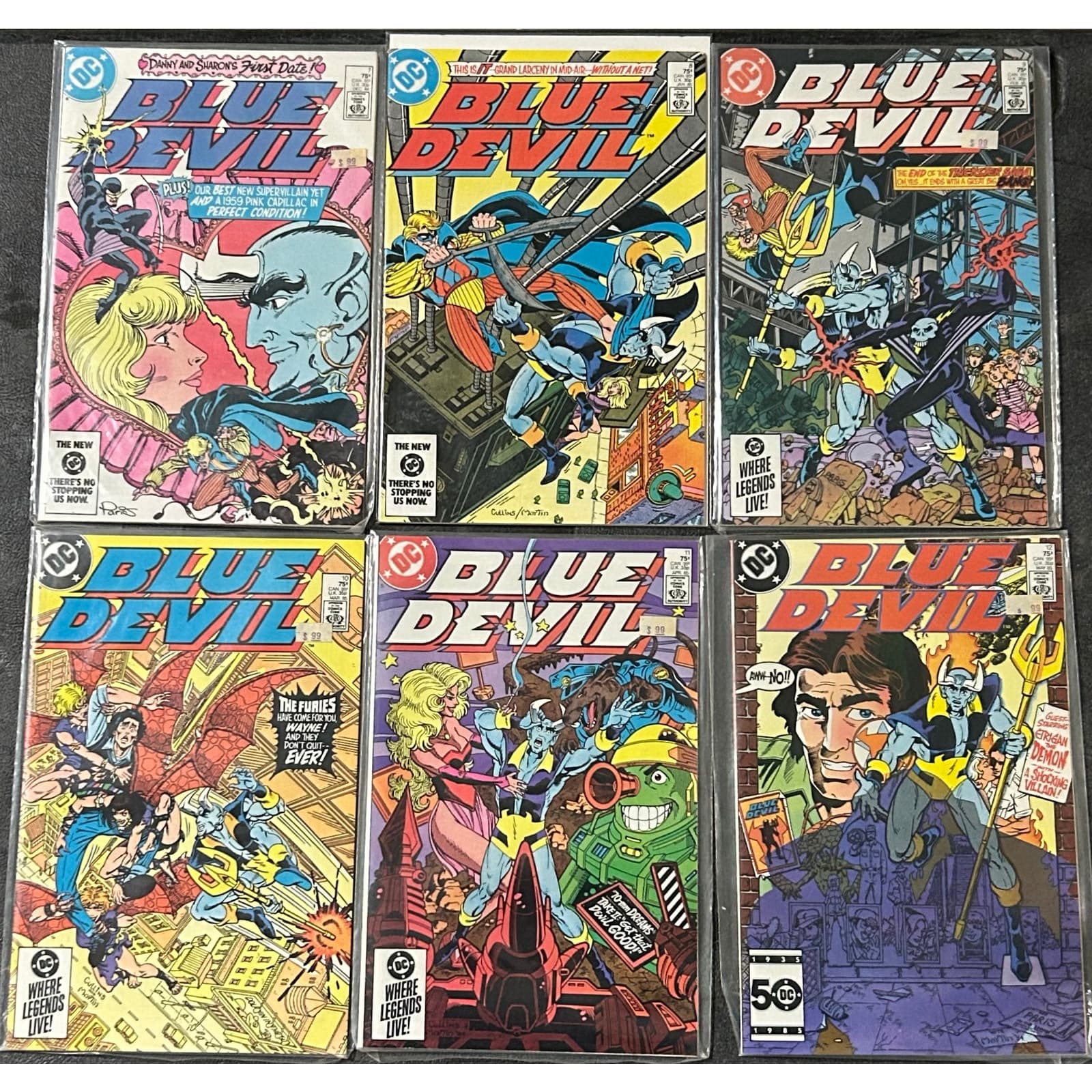 Blue Devil #7 - 12 (1985 DC) Lot of 6 - Image 1