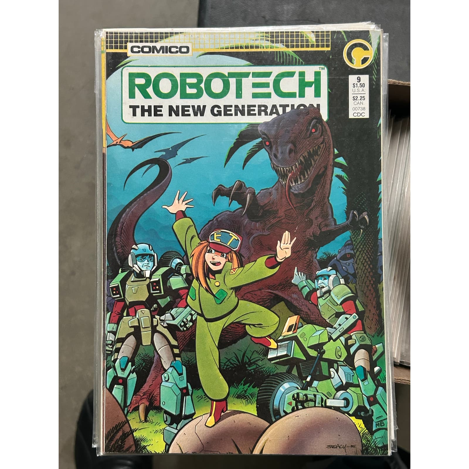 Robotech: The New Generation #7, 8, 9, 11, 19, 20 (1985 Comico) Lot of 6 Vintage - Thumbnail 4