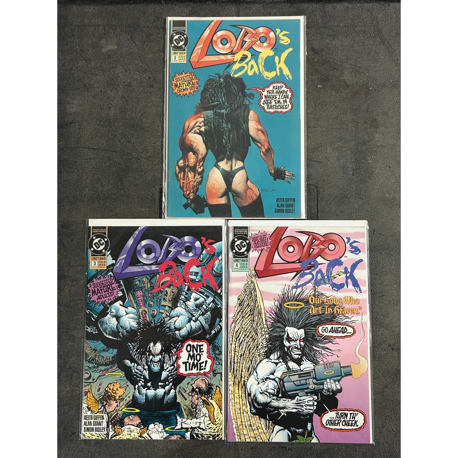 Lobo’s Back #2, 3, 4 (1992 DC) Lot of 3 - Image 1