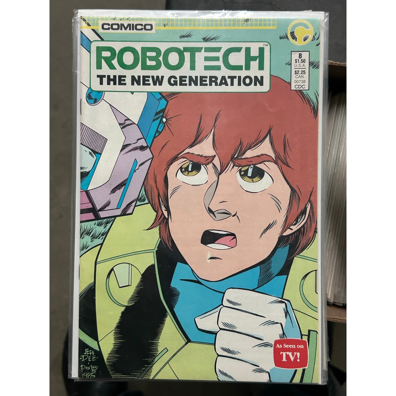 Robotech: The New Generation #7, 8, 9, 11, 19, 20 (1985 Comico) Lot of 6 Vintage - Thumbnail 3