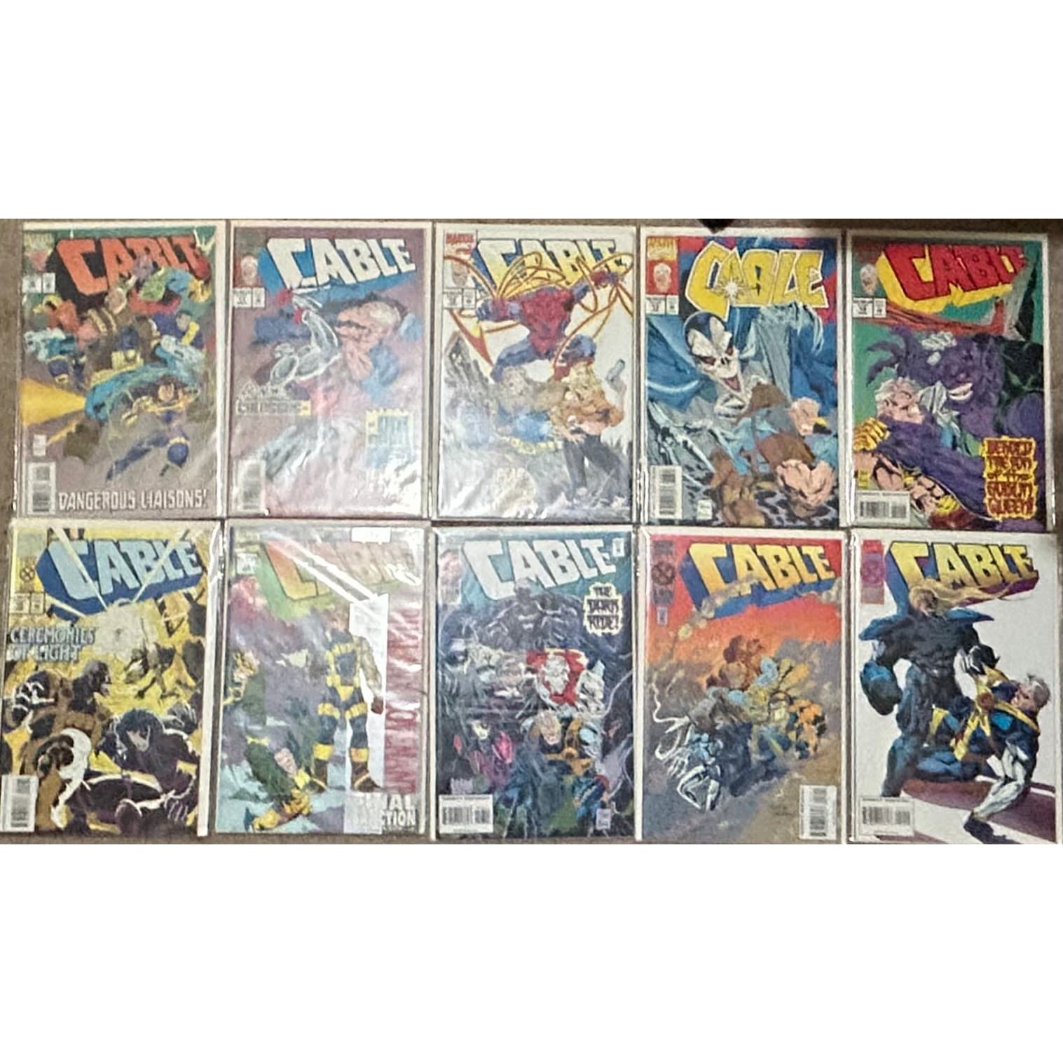 Cable #11 - 20 (1994 Marvel) Lot of 10 - 4 KEY ISSUES - Image 1