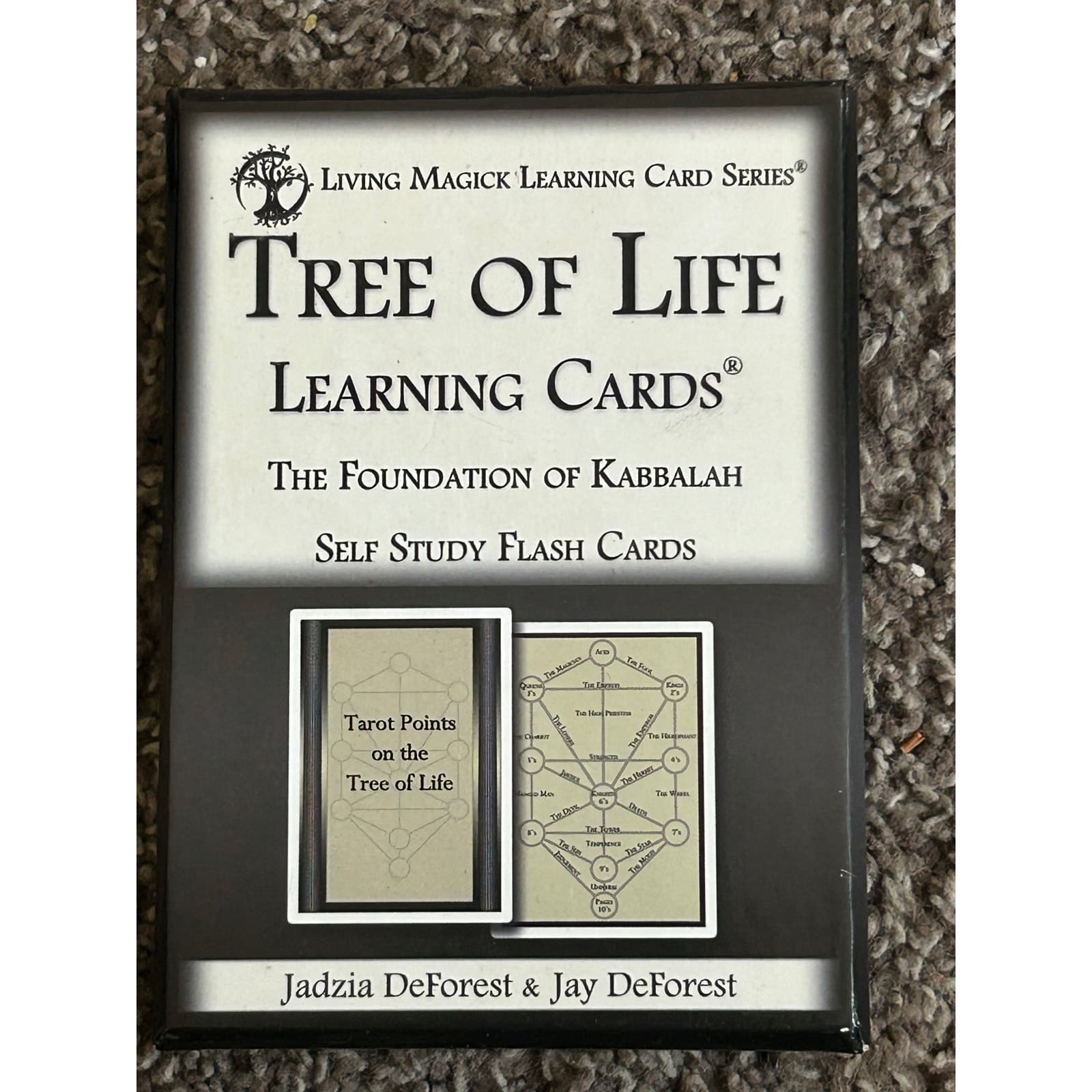 Tree of Life Learning Cards from the Living Magick Learning Card Series - Image 1