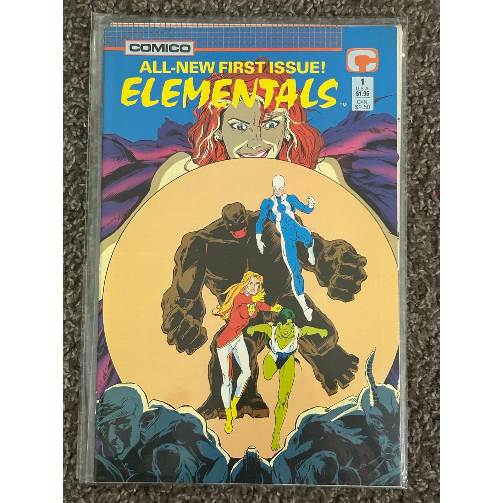 Elementals 2nd Series #1, 2, 3 (1989 Comico) Lot of 3 - Thumbnail 2