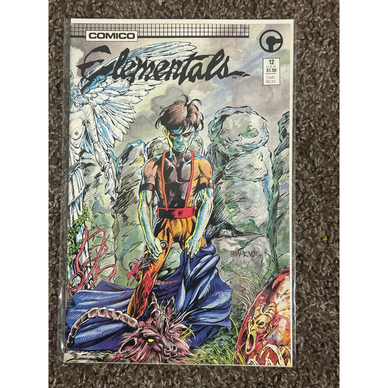 Elementals 1st Series #10, 11, 12 (1986 Comico) Lot of 3 - Thumbnail 4