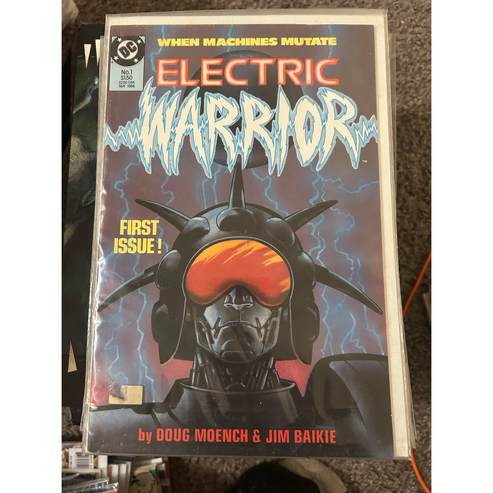 Electric Warrior #1 - 18 (1986 DC) Complete Series of 18 Issues - Thumbnail 3