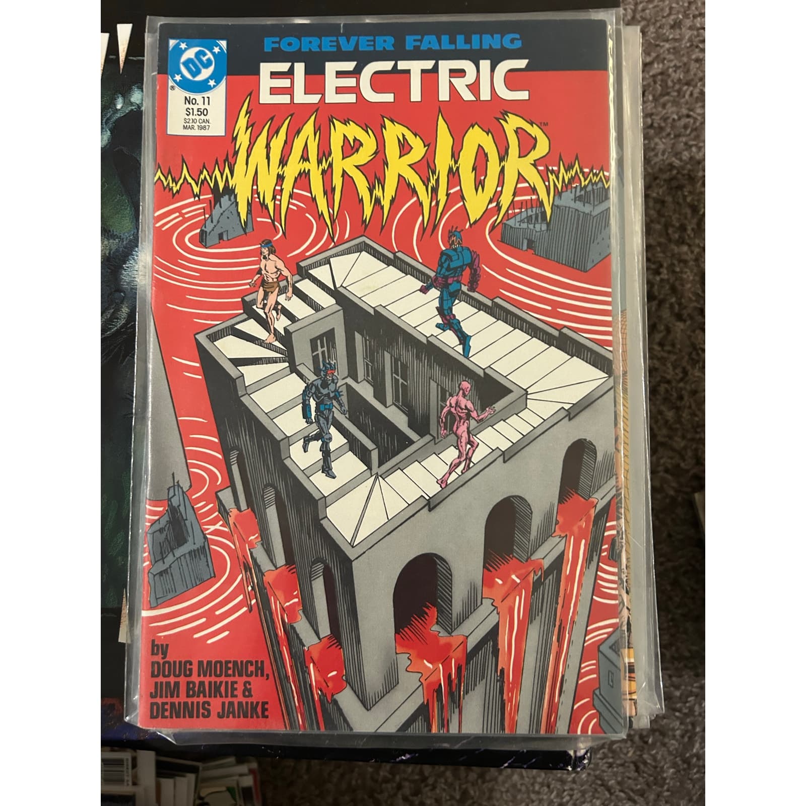 Electric Warrior #1 - 18 (1986 DC) Complete Series of 18 Issues - Thumbnail 12