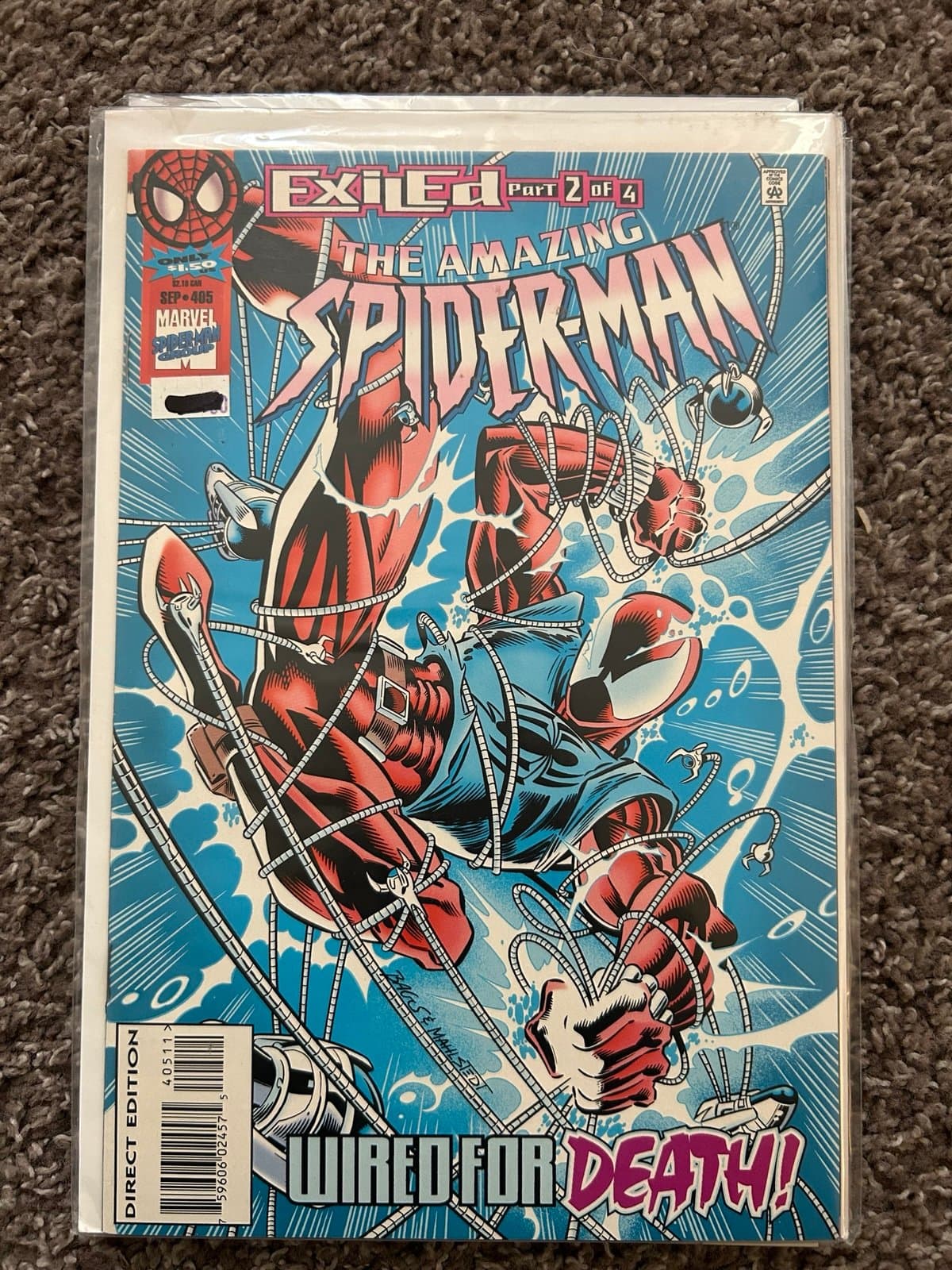 Amazing Spider-Man #367, 405, 517, 519, 547, 560, 603 (1992-09 Marvel) Lot of 7 - Thumbnail 3