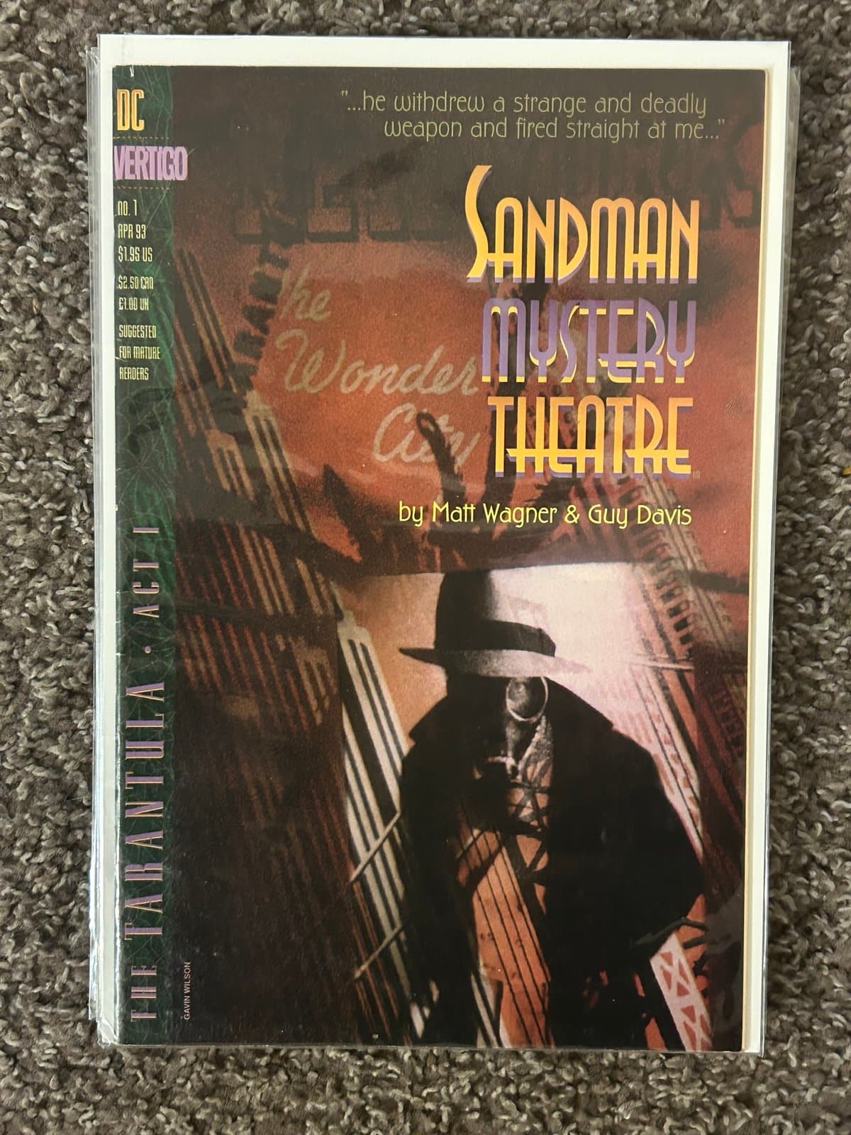 Sandman Mystery Theatre #1, 3, 4, 5, 6, 9, 11, 15 (1993 DC) Lot of 8 - Thumbnail 2