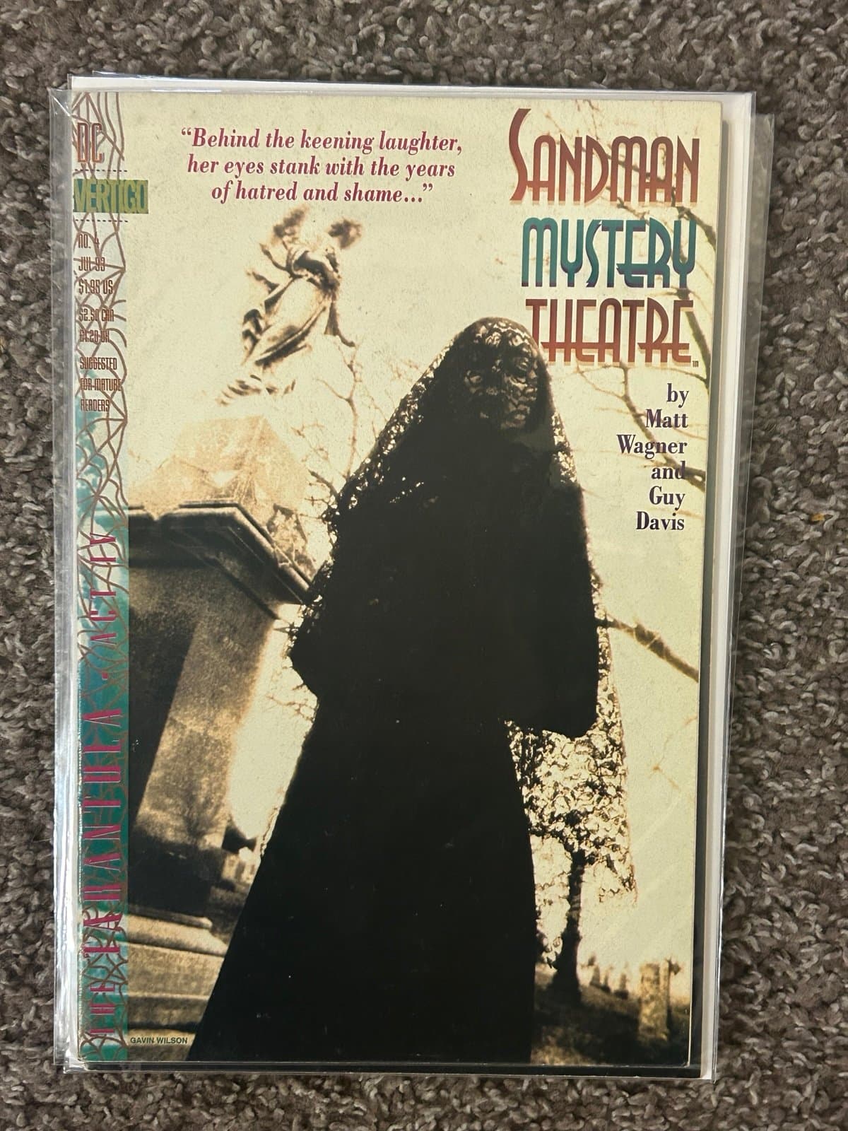 Sandman Mystery Theatre #1, 3, 4, 5, 6, 9, 11, 15 (1993 DC) Lot of 8 - Thumbnail 4