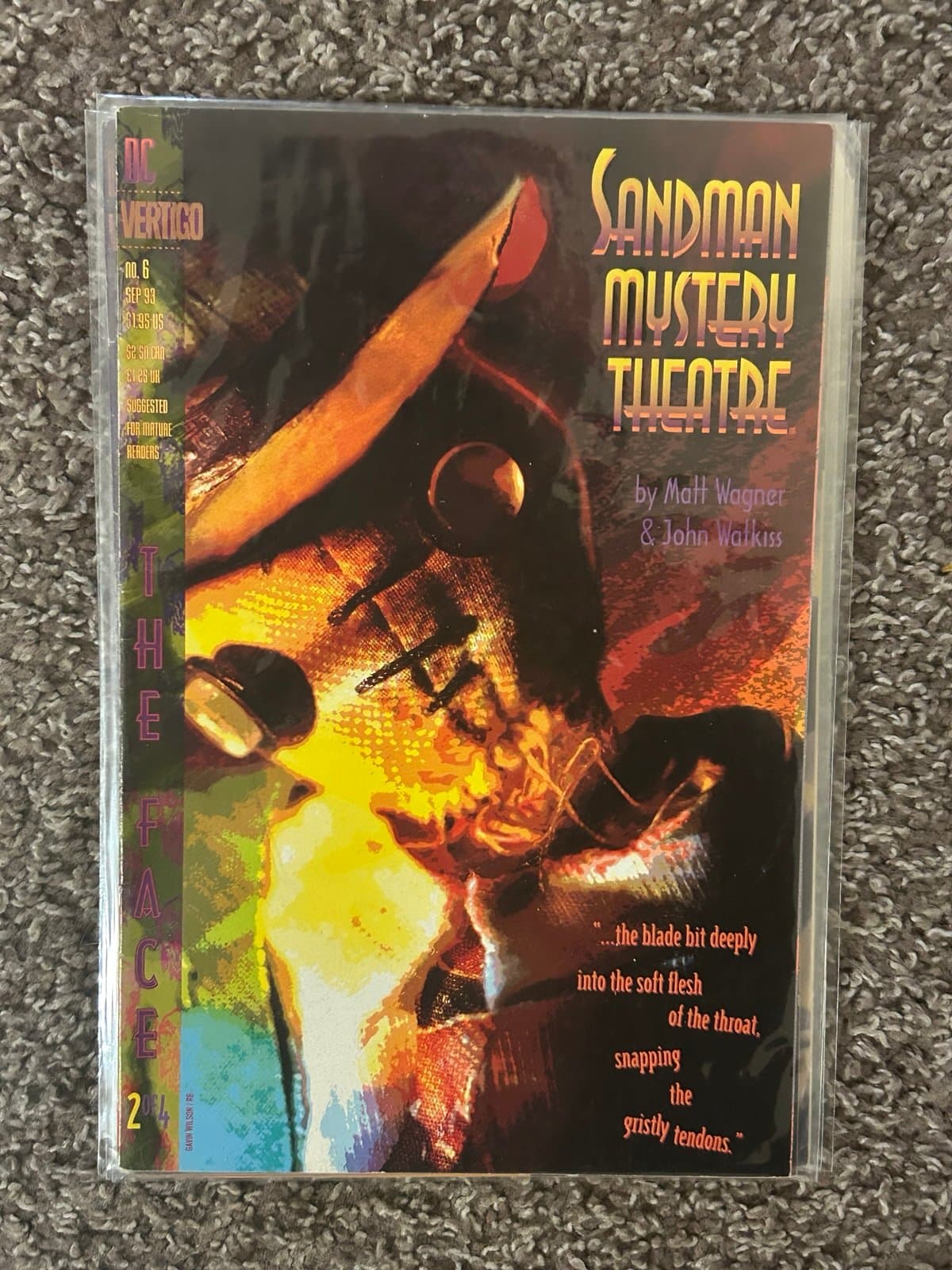 Sandman Mystery Theatre #1, 3, 4, 5, 6, 9, 11, 15 (1993 DC) Lot of 8 - Thumbnail 6