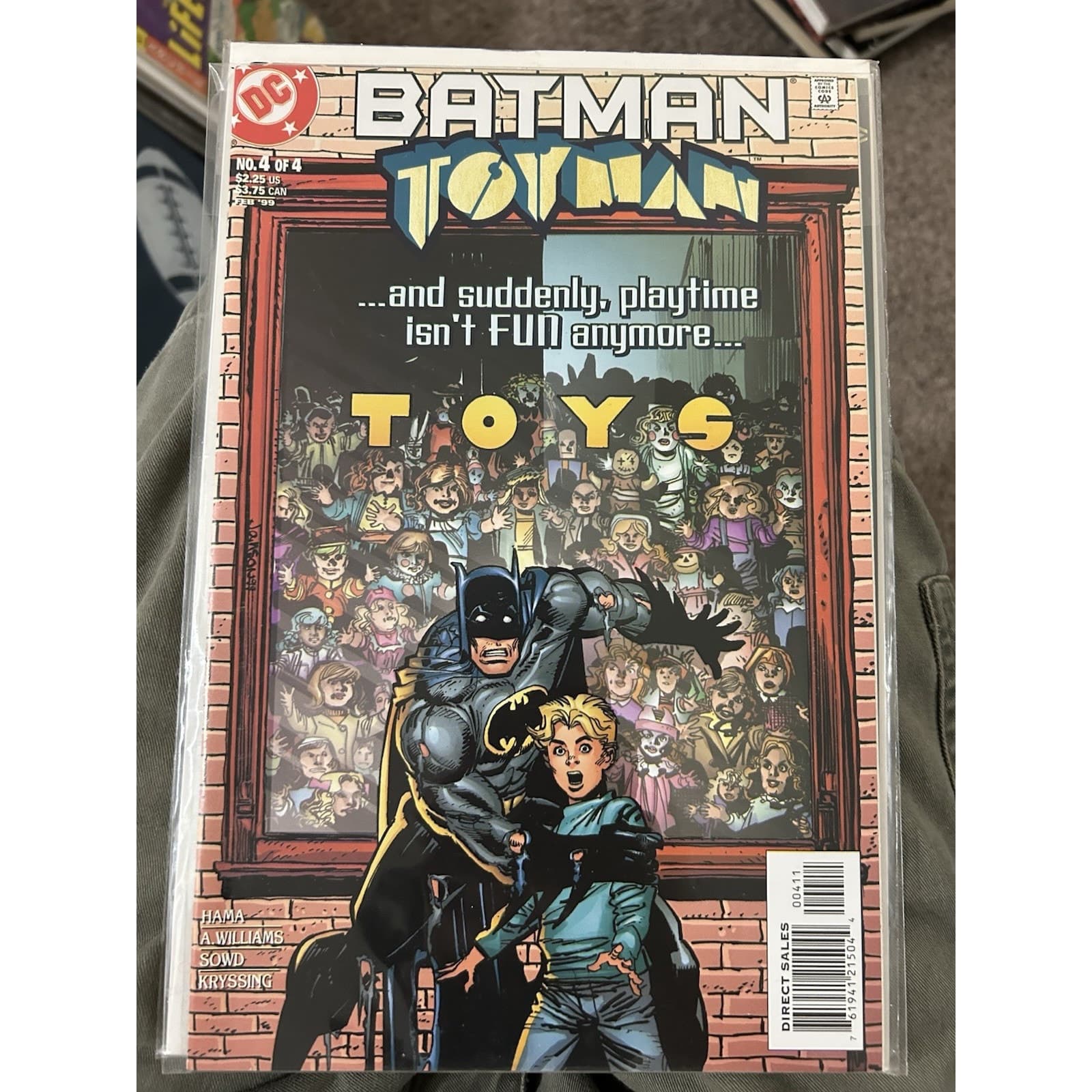 Batman Toyman #1 - 4 (1989 DC) Lot Of 4 DC - Complete Series - Thumbnail 5