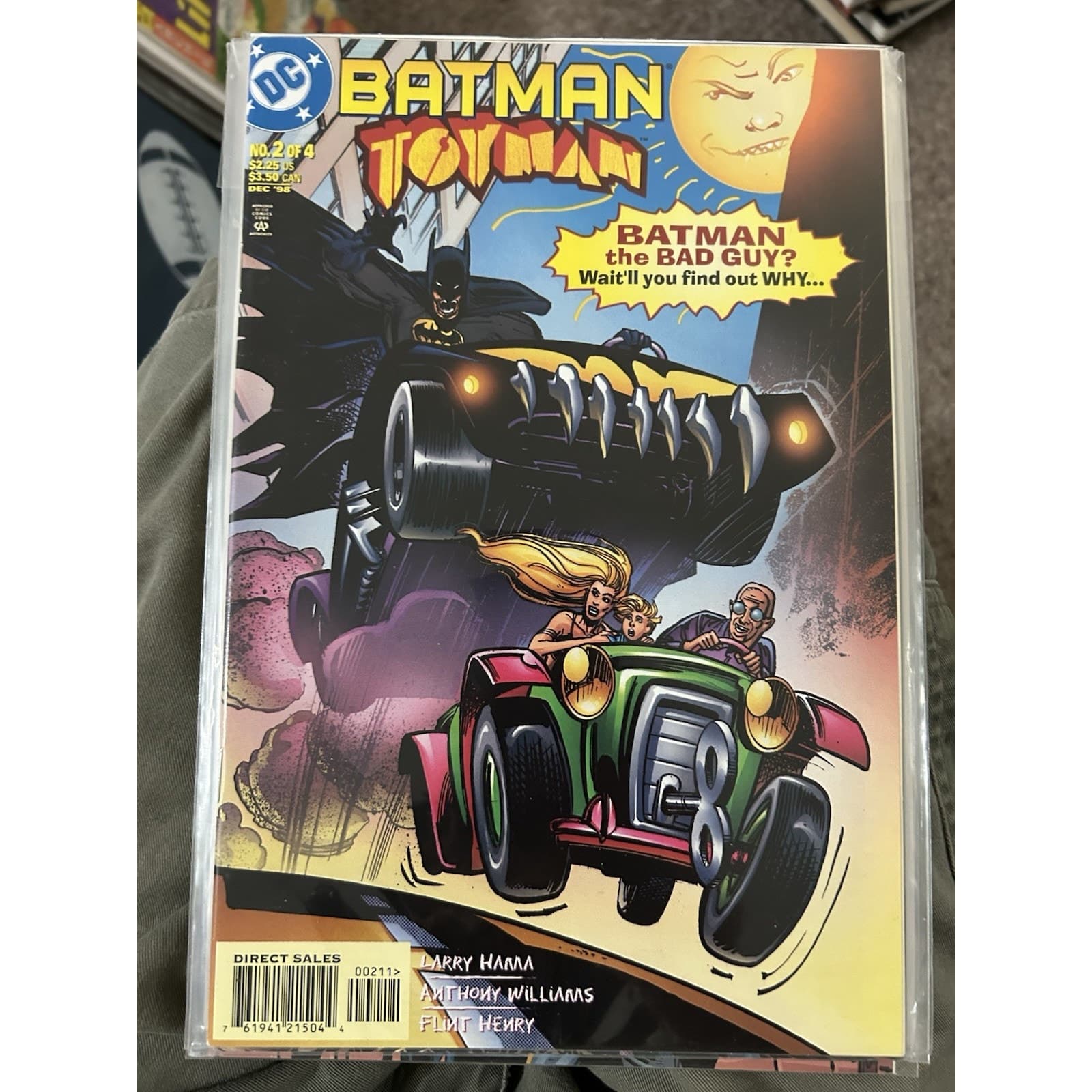 Batman Toyman #1 - 4 (1989 DC) Lot Of 4 DC - Complete Series - Thumbnail 3