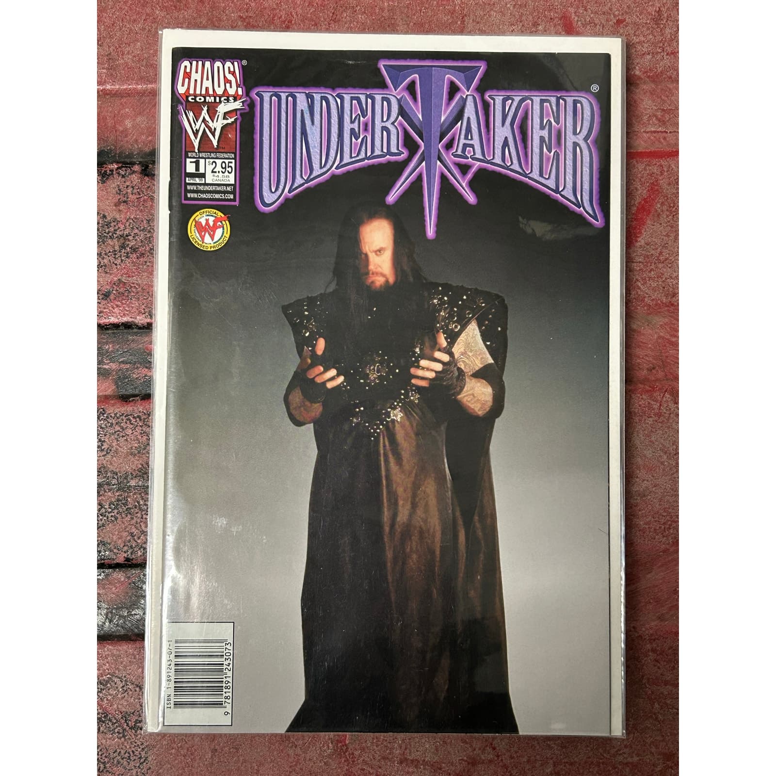 The Undertaker #1 - 3 (1999 Chaos Comics) Lot of 3 - Thumbnail 2