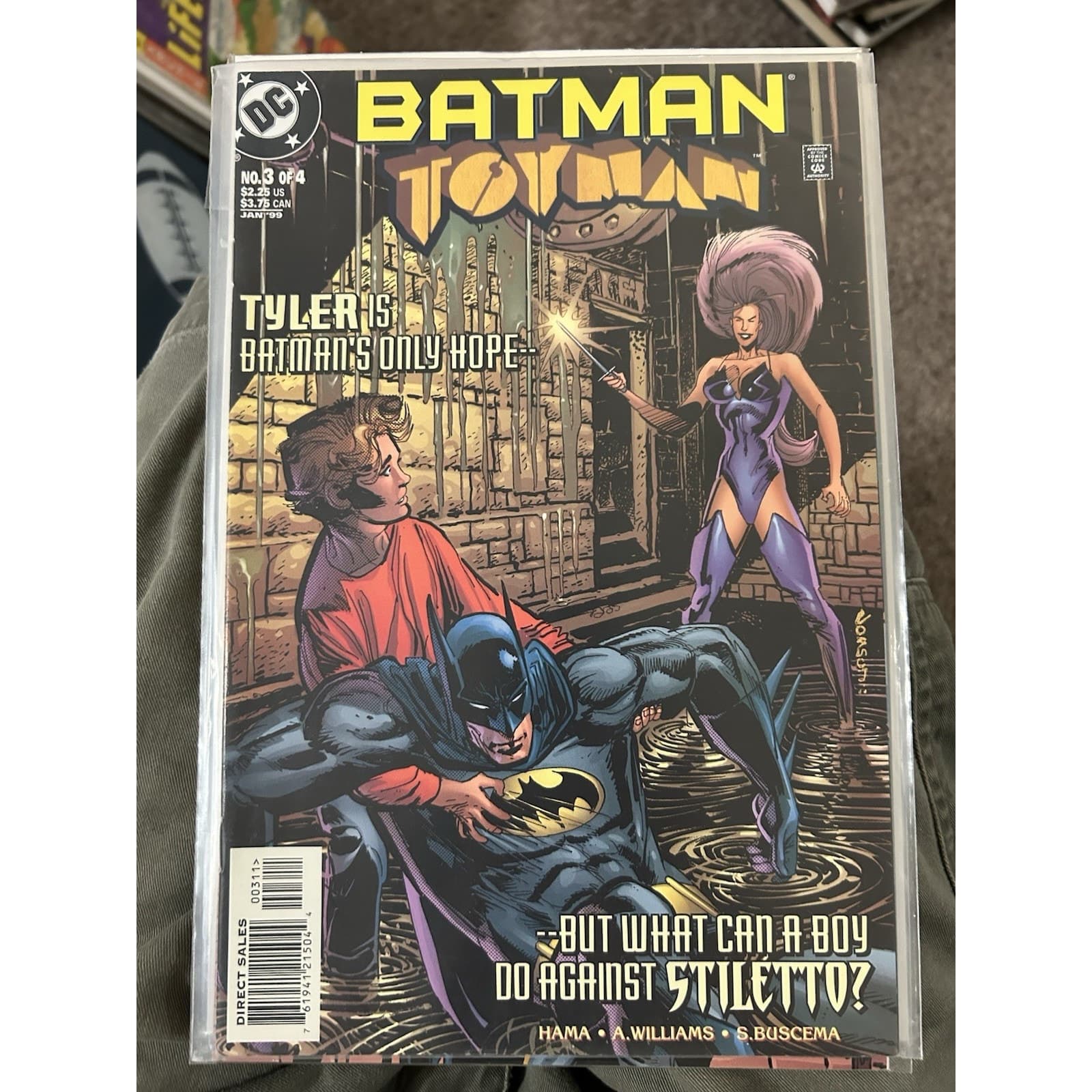 Batman Toyman #1 - 4 (1989 DC) Lot Of 4 DC - Complete Series - Thumbnail 4