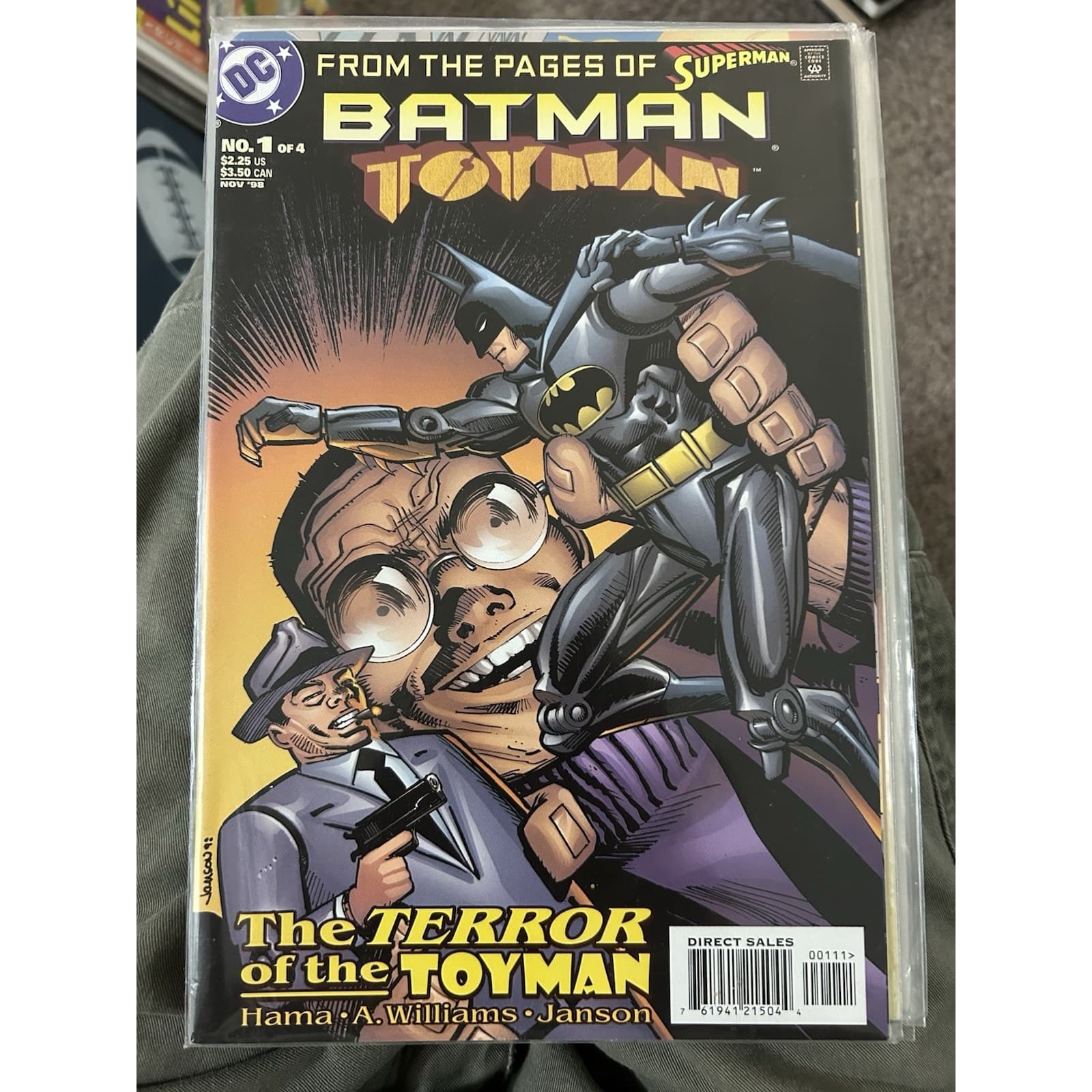Batman Toyman #1 - 4 (1989 DC) Lot Of 4 DC - Complete Series - Thumbnail 2