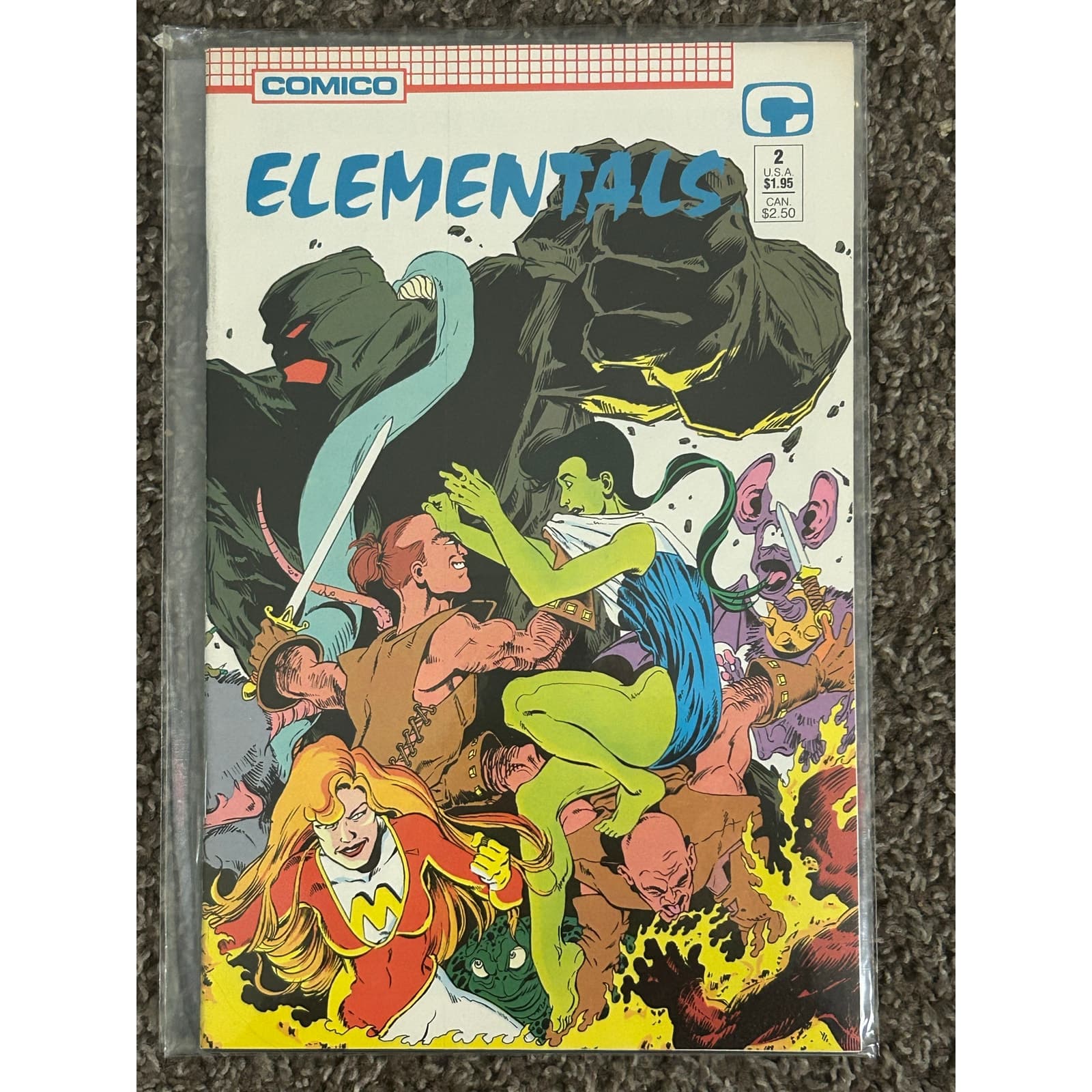 Elementals 2nd Series #1, 2, 3 (1989 Comico) Lot of 3 - Thumbnail 4