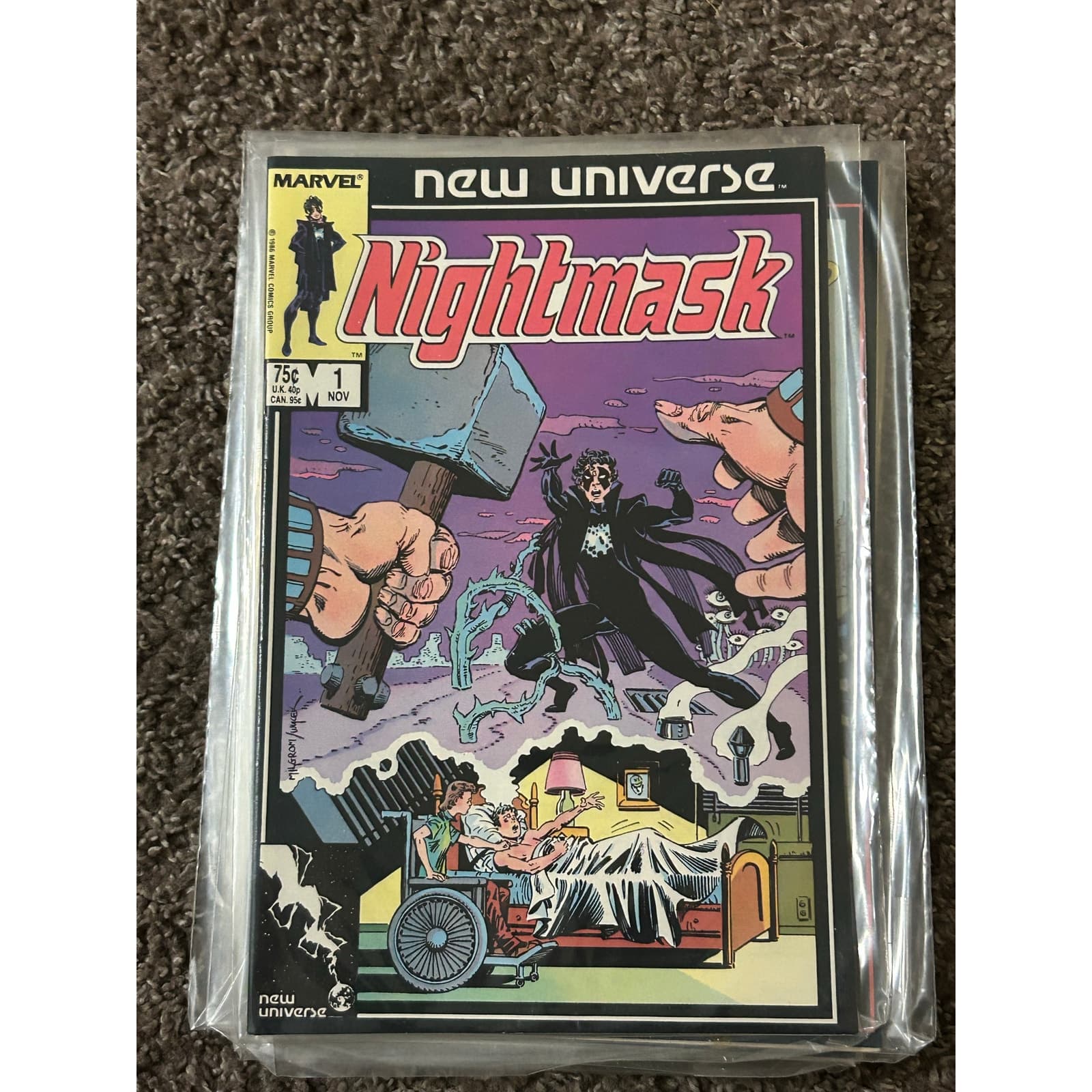 New Universe Kickers Inc. #1 - 6 (1986 Marvel) Lot of 6 - 1 KEY ISSUE - Thumbnail 2