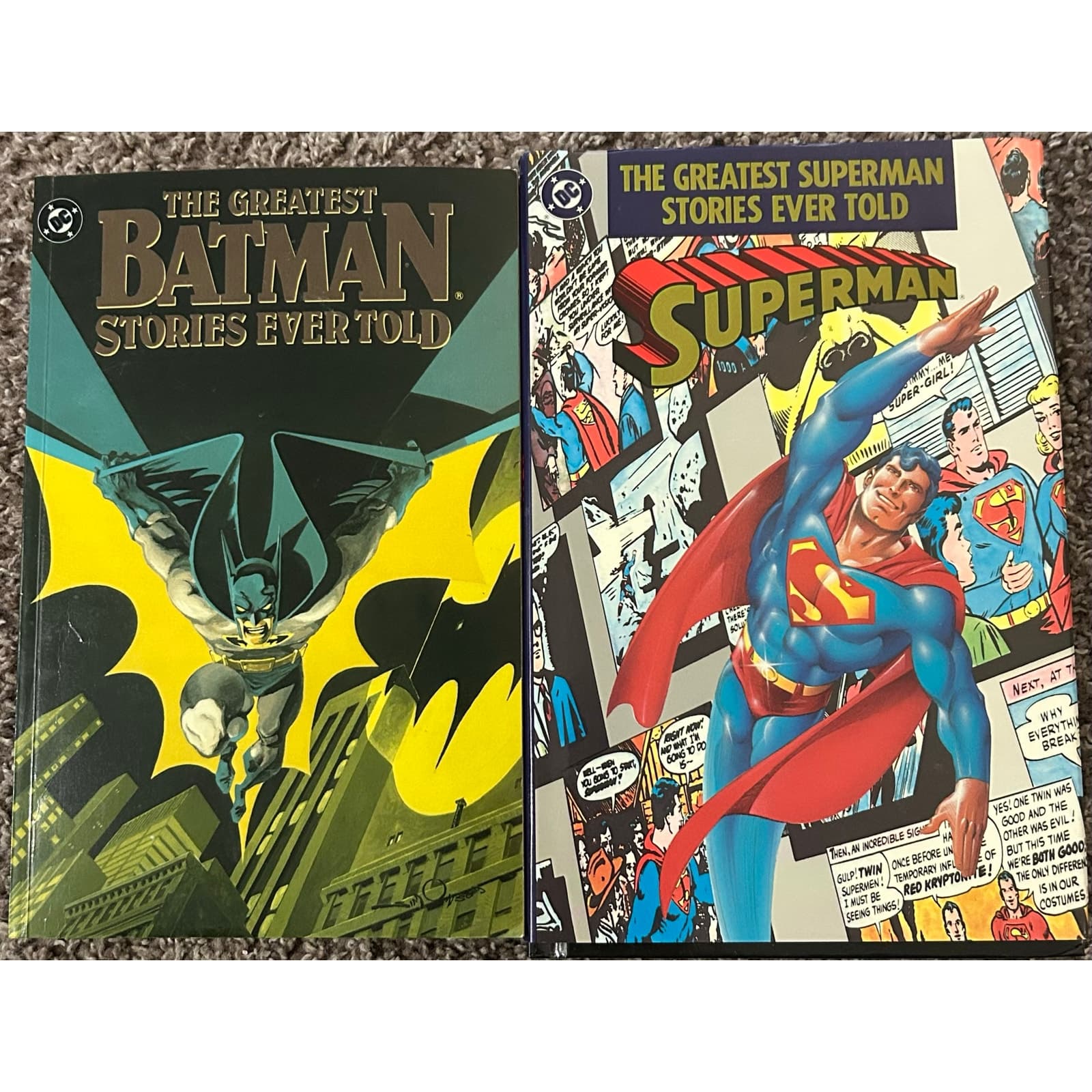 The Greatest Batman TPB & Superman Hardcover Stories Ever Told (1987-88 DC) - Image 1