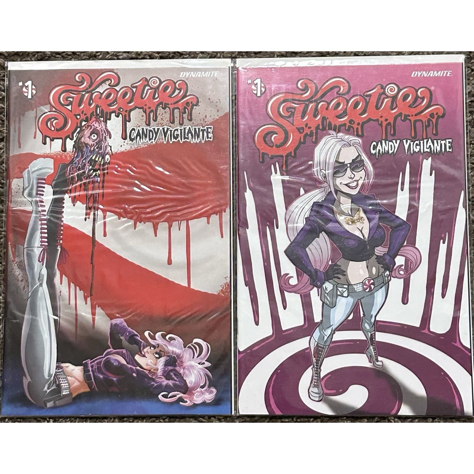 Sweetie Candy Vigilante #1A & 1B (2022 Dynamite) Lot Of 2 - Image 1