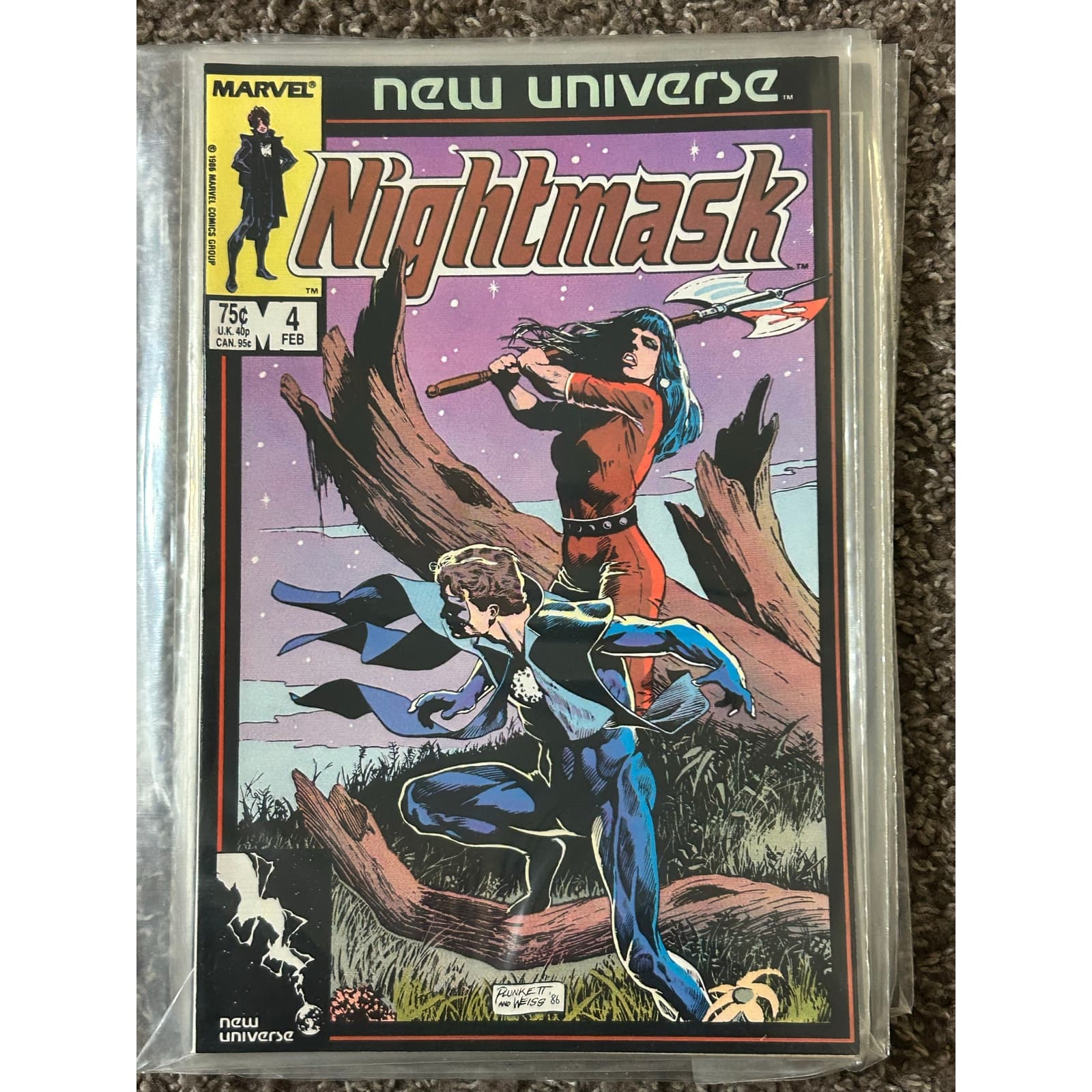 New Universe Kickers Inc. #1 - 6 (1986 Marvel) Lot of 6 - 1 KEY ISSUE - Thumbnail 5