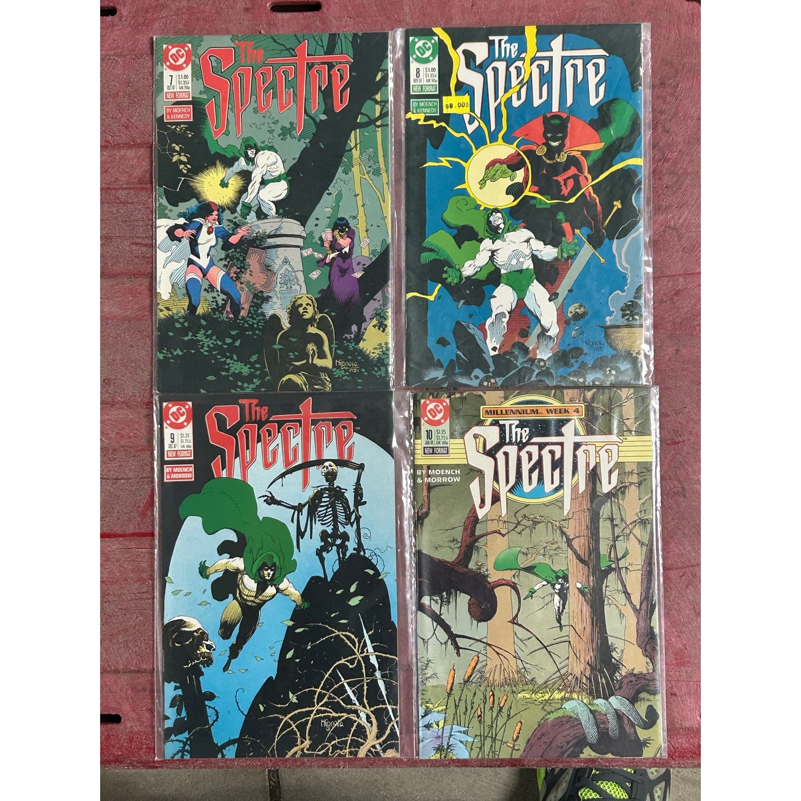 Spectre Vol. 2 #7, 8, 9, 10 (1984 DC) Lot of 4 - One KEY ISSUE - Image 1