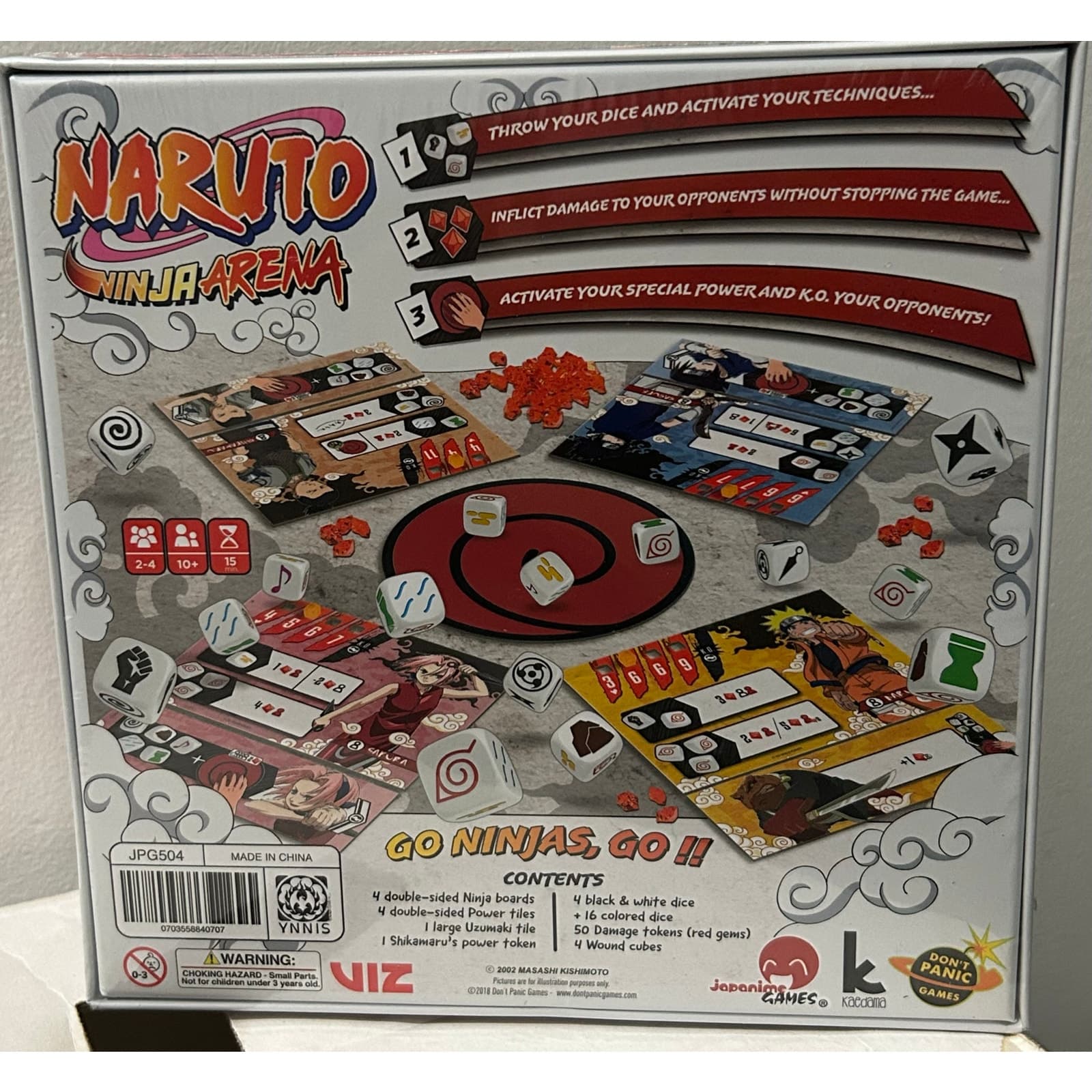Naruto: Ninja Arena The Board Game - Thumbnail 6