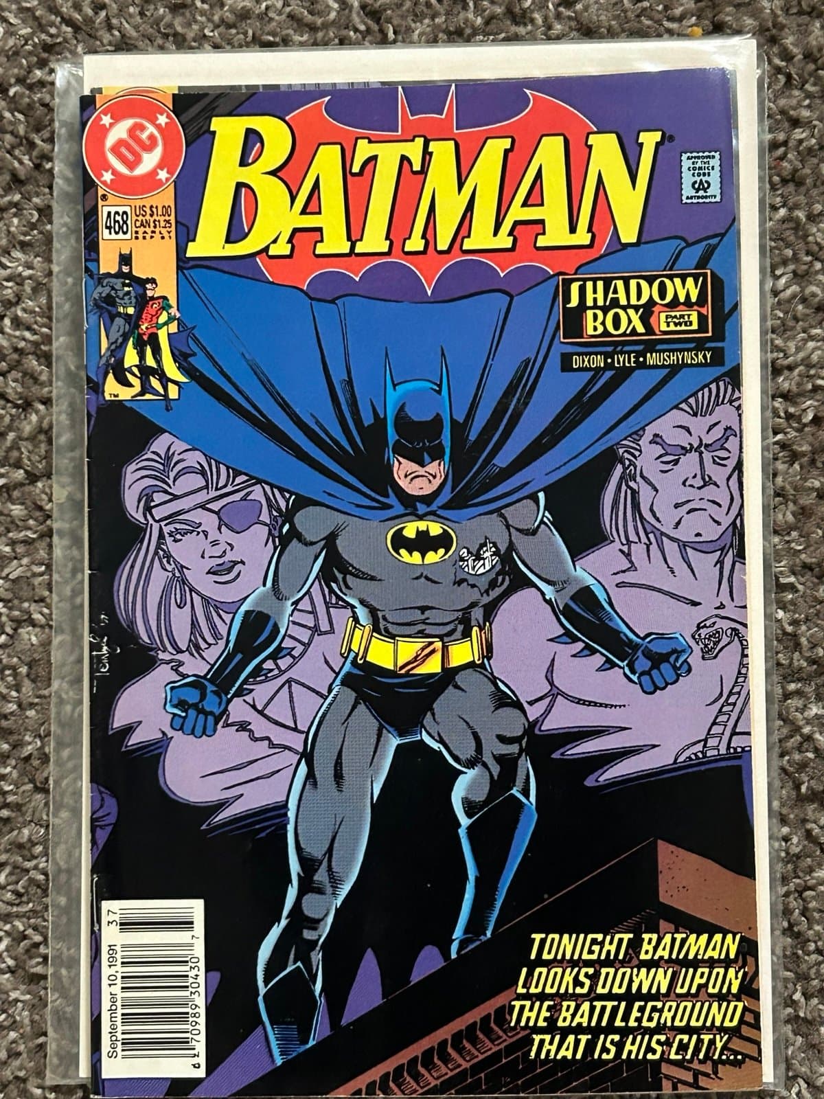 Batman #467 - 469 (1991 DC) Lot of 3 - Thumbnail 3