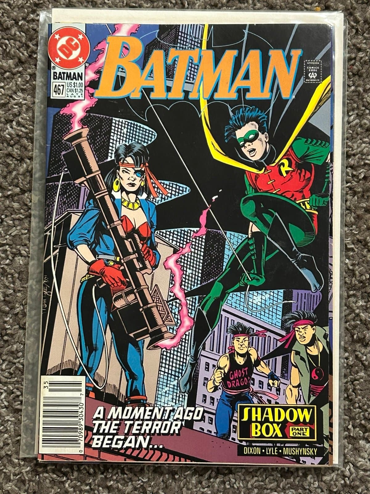 Batman #467 - 469 (1991 DC) Lot of 3 - Thumbnail 2