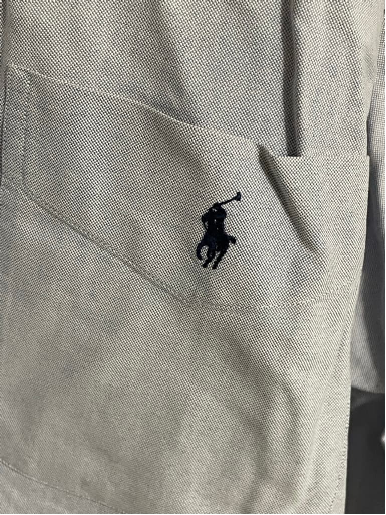 Men's Ralph Lauren XL Light Blue Navy Casual Button Down Big Shirt - Thumbnail 5