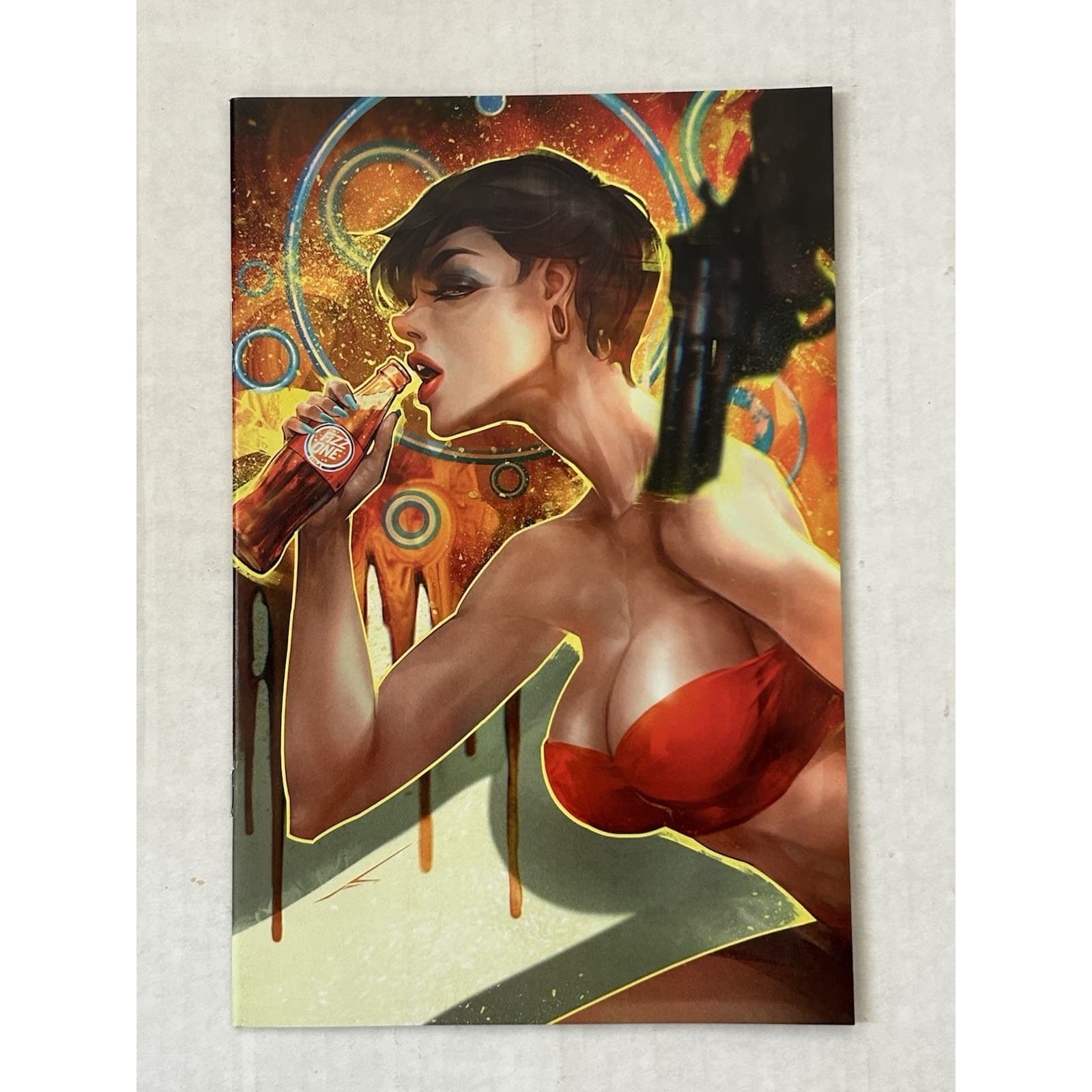 POP KILL #1 VIRGIN IVAN TAO (2025 Mad Cave) Big Dex Comics Exclusive - Image 1