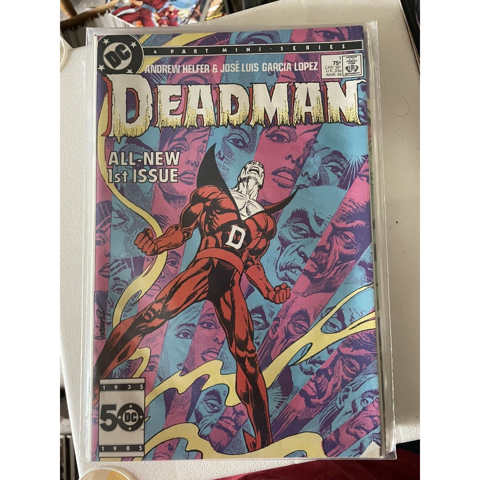 Deadman #1 - 4 (1986 DC) Complete Run 4 Part Mini Series - Thumbnail 2