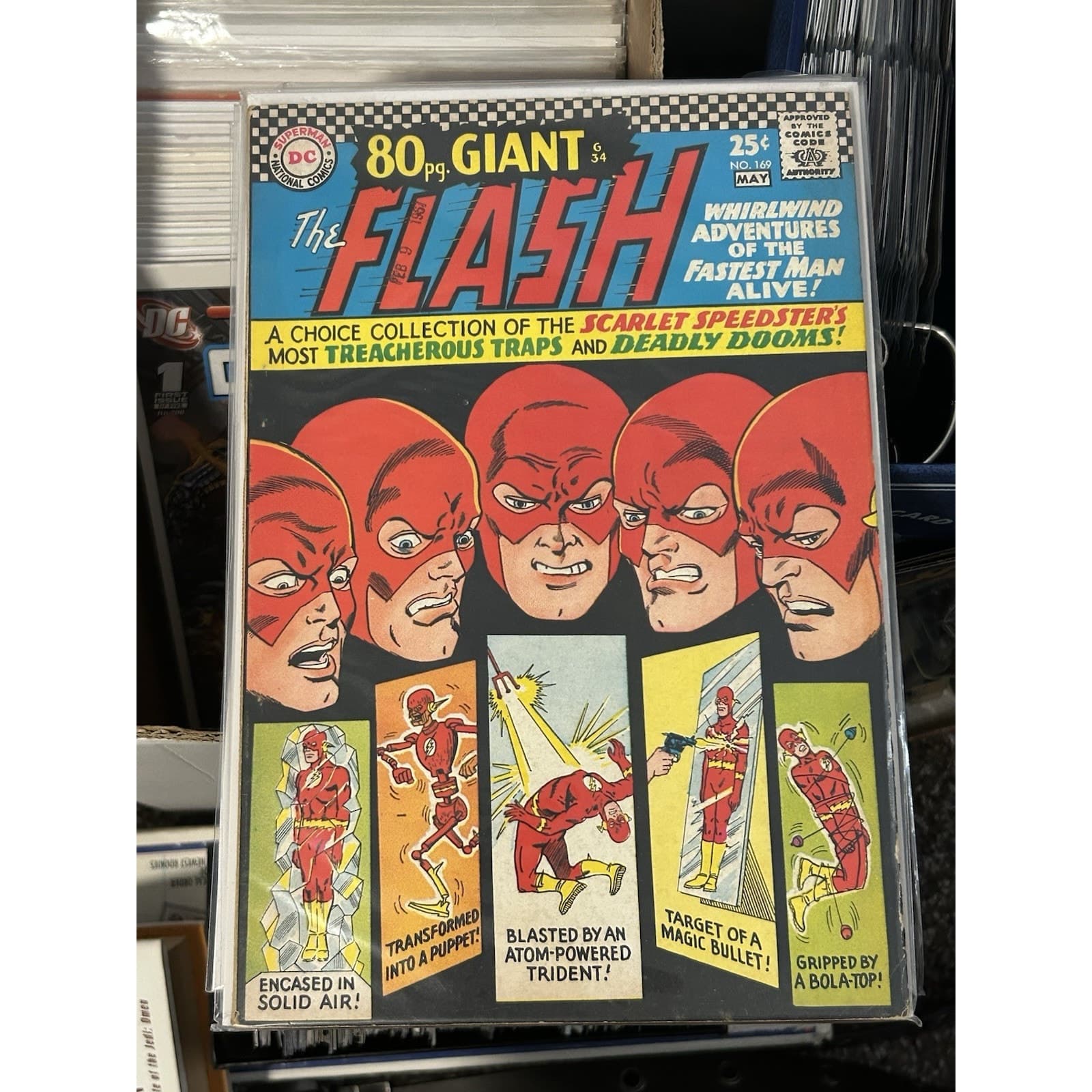 Flash 1st Series #169 (1967 DC) 80pg Giant - Image 1