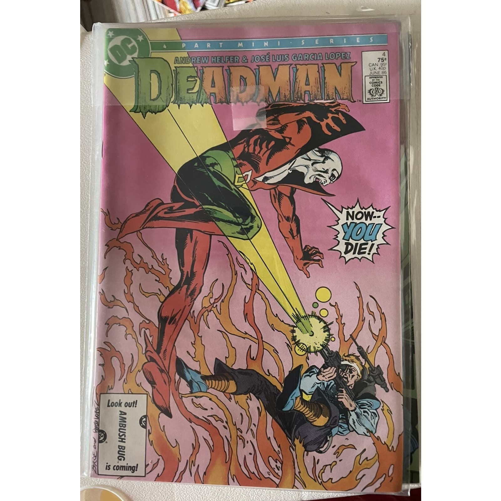 Deadman #1 - 4 (1986 DC) Complete Run 4 Part Mini Series - Thumbnail 5