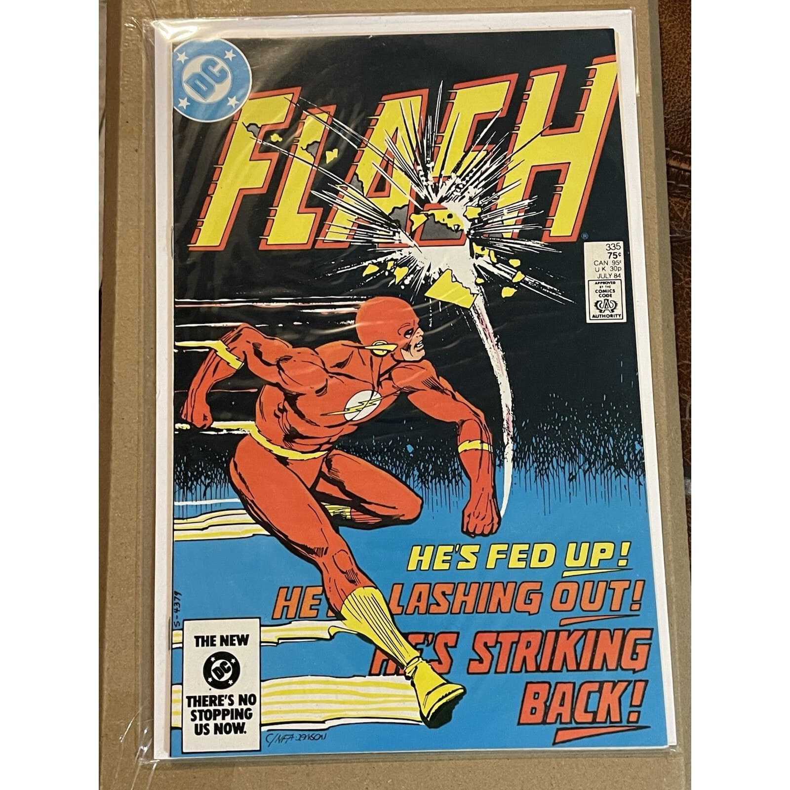 Lot Of 5 FLASH #331 - 335 (1984 DC) Infantino & Giordano Covers - Thumbnail 6