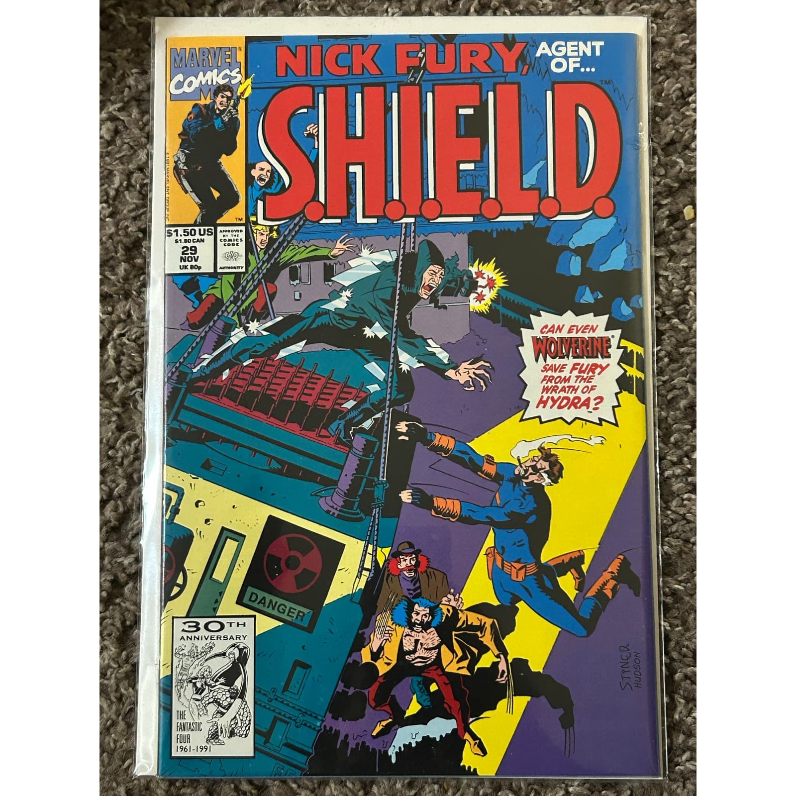 Nick Fury, Agent of S.H.I.E.L.D. 3rd Series #27, 28, 29 (1991 Marvel) Lot of 3 - Thumbnail 3