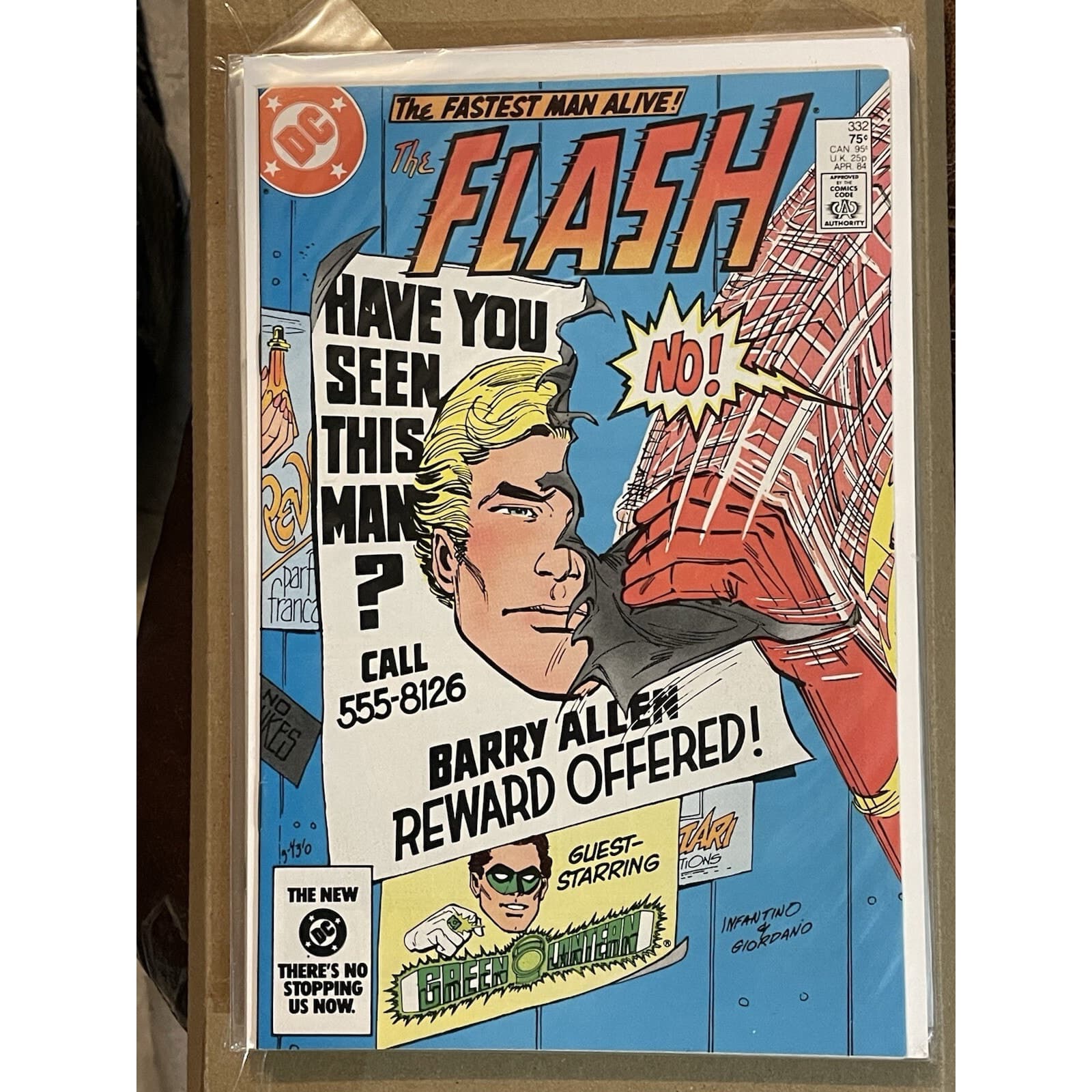 Lot Of 5 FLASH #331 - 335 (1984 DC) Infantino & Giordano Covers - Thumbnail 3