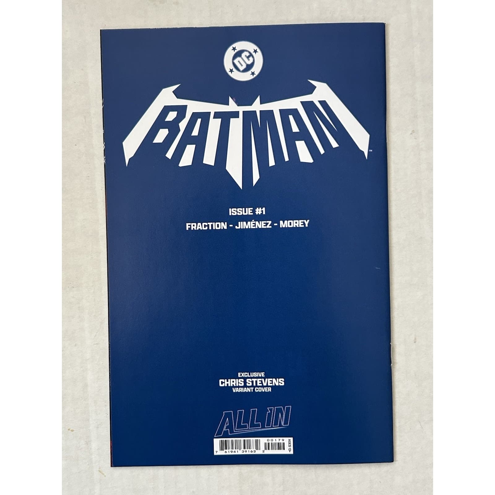 BATMAN #1 CHRIS STEVENS EXCLUSIVE VARIANT (2025 DC) All In - Thumbnail 2