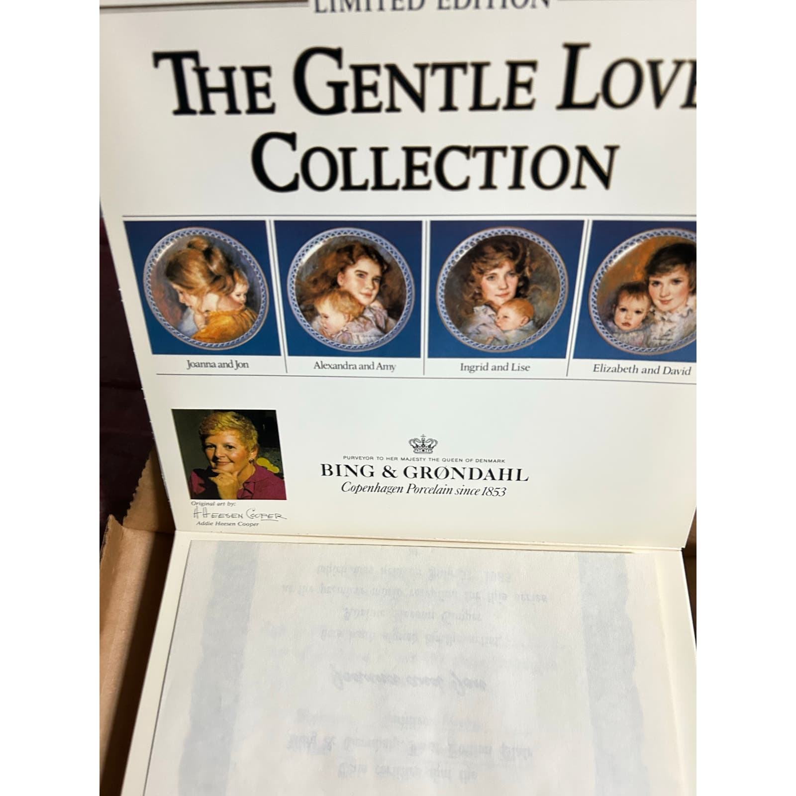 Vintage Porcelain Bing & Grøndahl Joanna & Jon Gentle Love by A. Heesen Cooper - Thumbnail 5