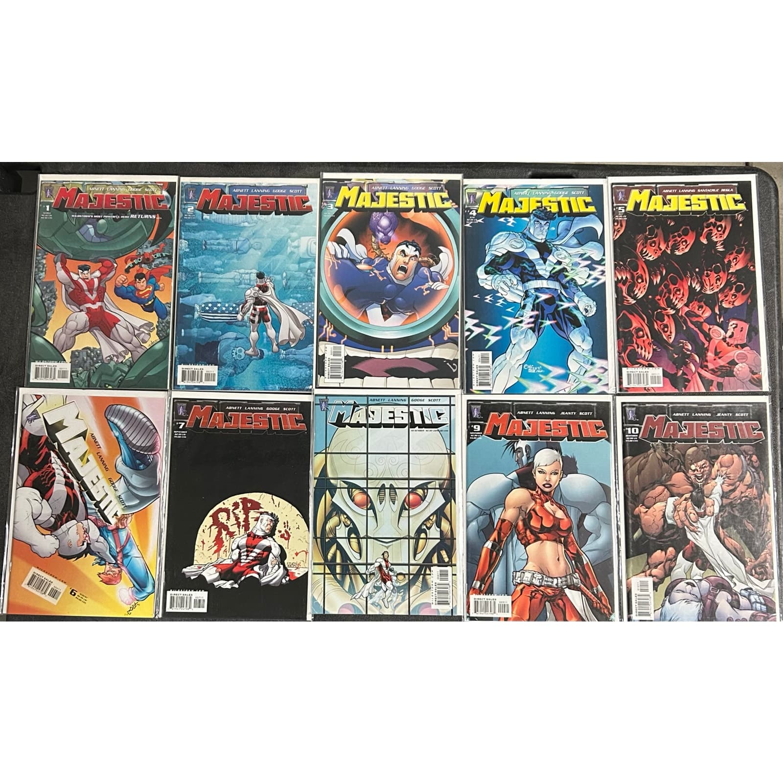 Majestic #1 - 10 (2005 WILDSTORM/DC) Lot of 10 Featuring Superman - Image 1