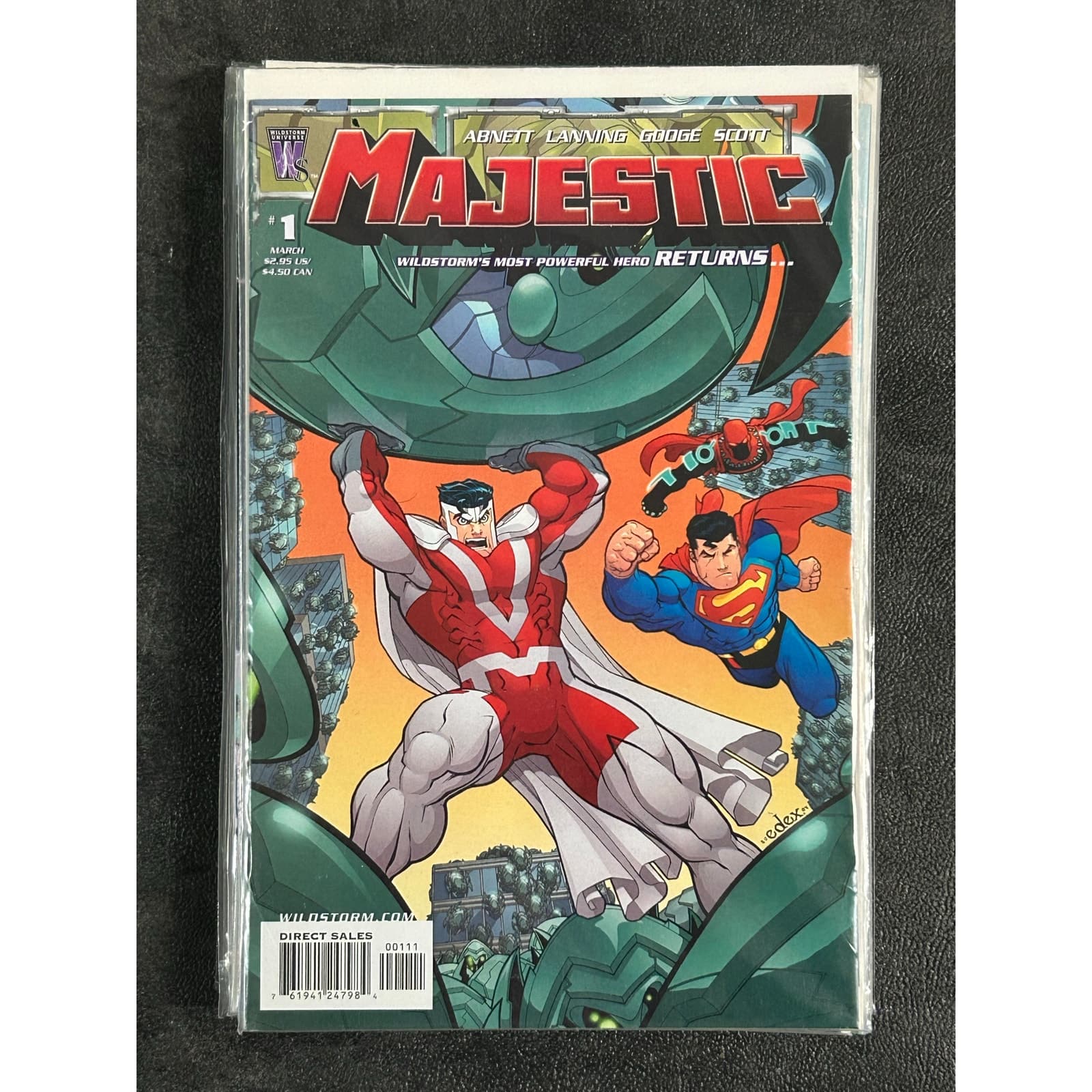 Majestic #1 - 10 (2005 WILDSTORM/DC) Lot of 10 Featuring Superman - Thumbnail 2