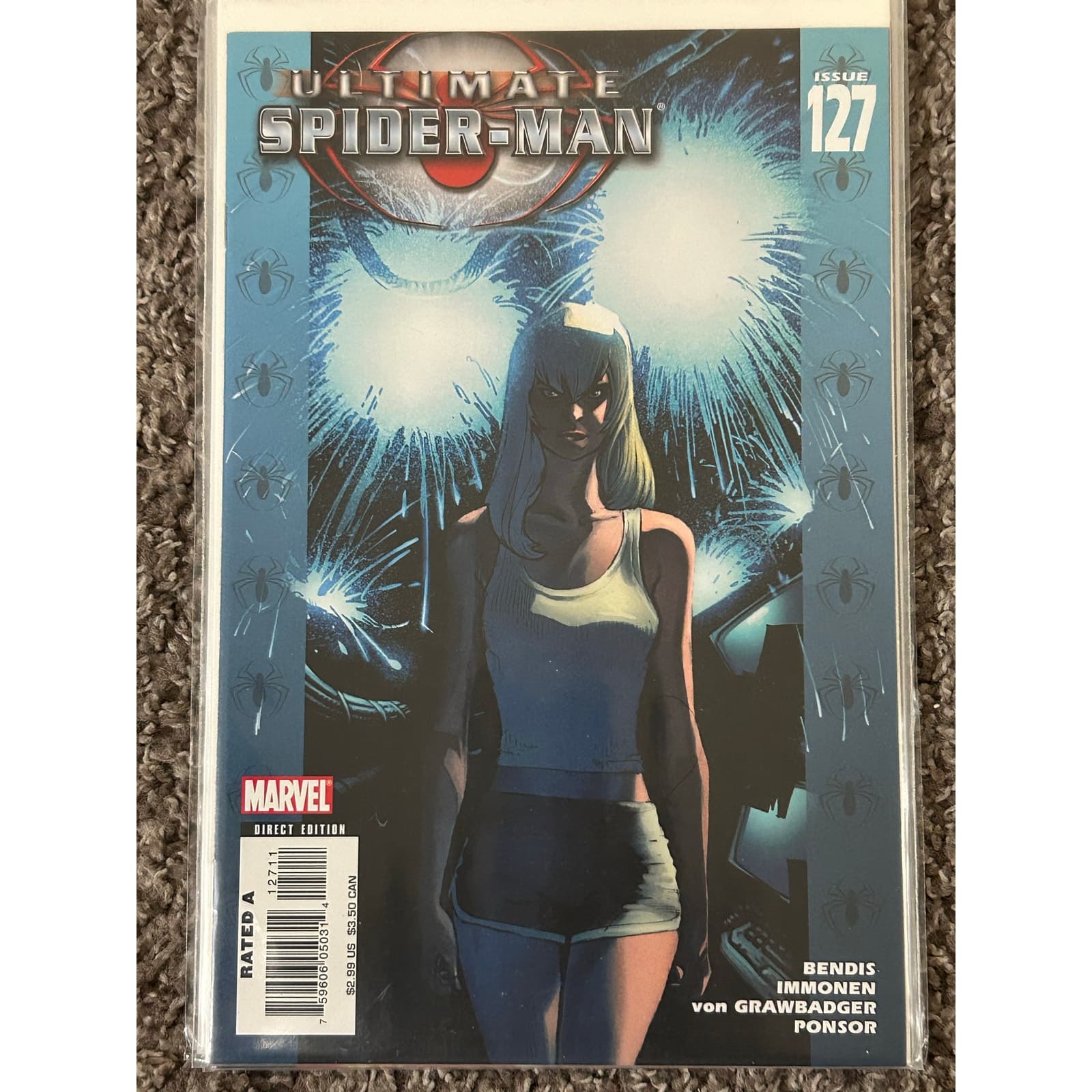 Ultimate Spider-Man #123, 126, 127, 128, 129 (2008 Marvel) Lot of 5 - X-Men - Thumbnail 4