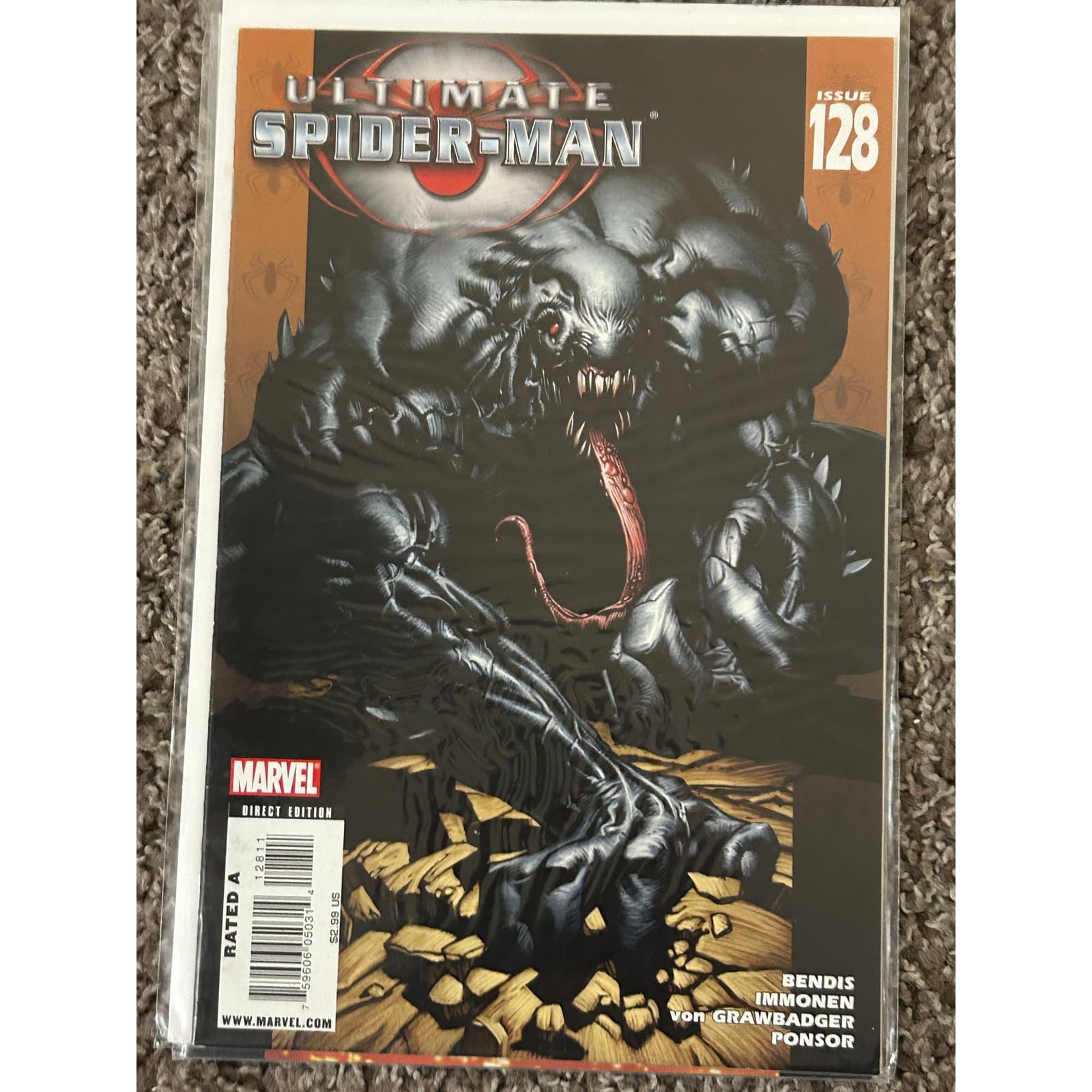 Ultimate Spider-Man #123, 126, 127, 128, 129 (2008 Marvel) Lot of 5 - X-Men - Thumbnail 5