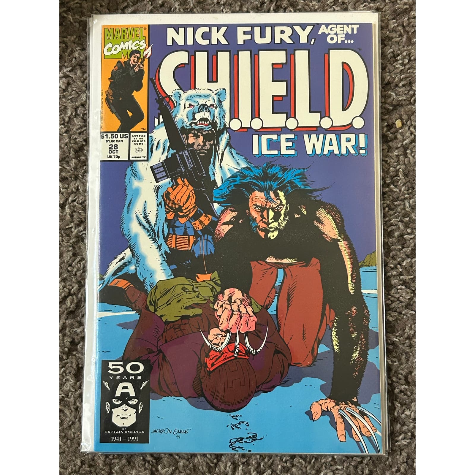 Nick Fury, Agent of S.H.I.E.L.D. 3rd Series #27, 28, 29 (1991 Marvel) Lot of 3 - Thumbnail 4